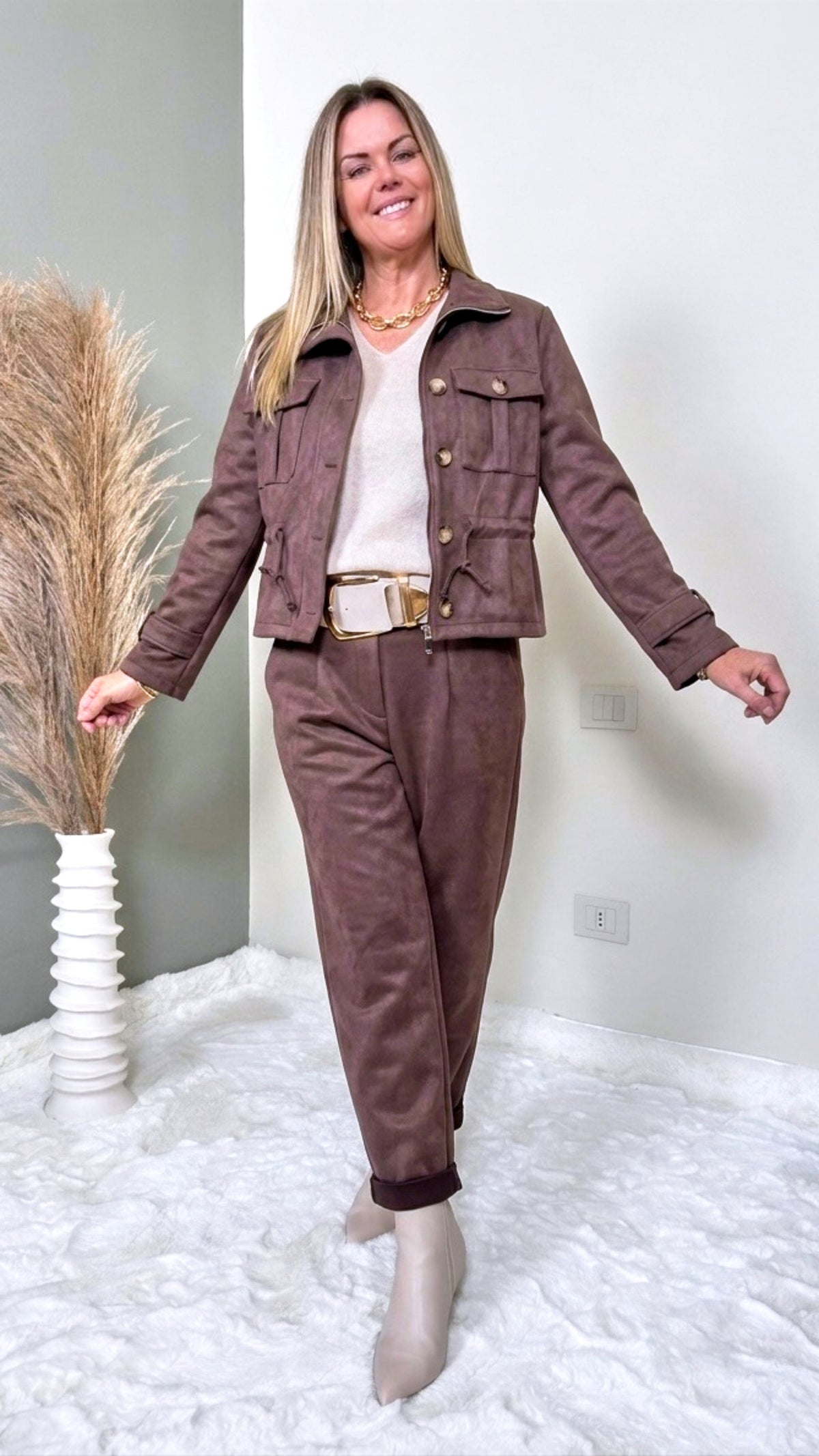 Kurze Jacke Aurelio *Schoko*