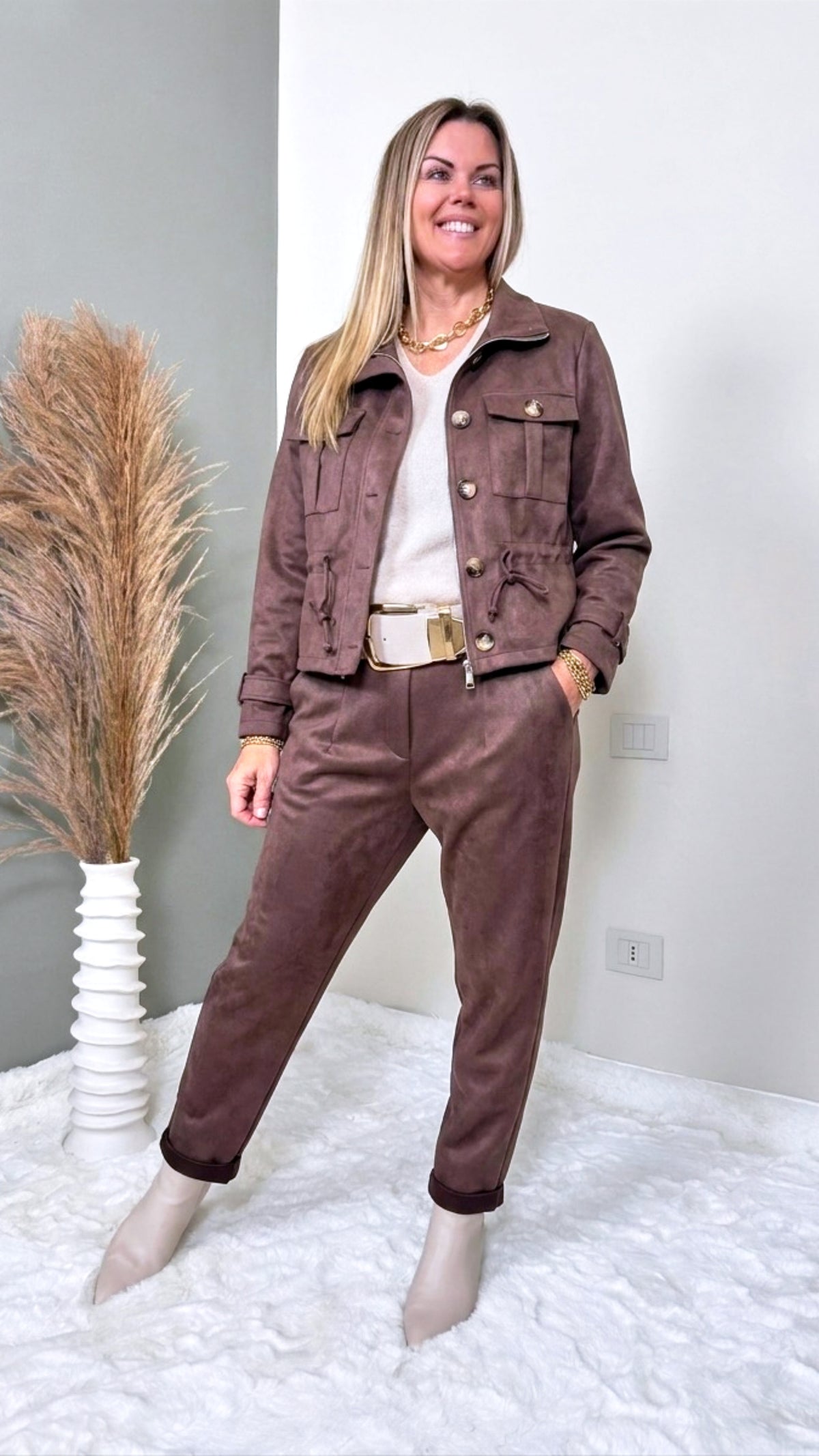 Kurze Jacke Aurelio *Schoko*