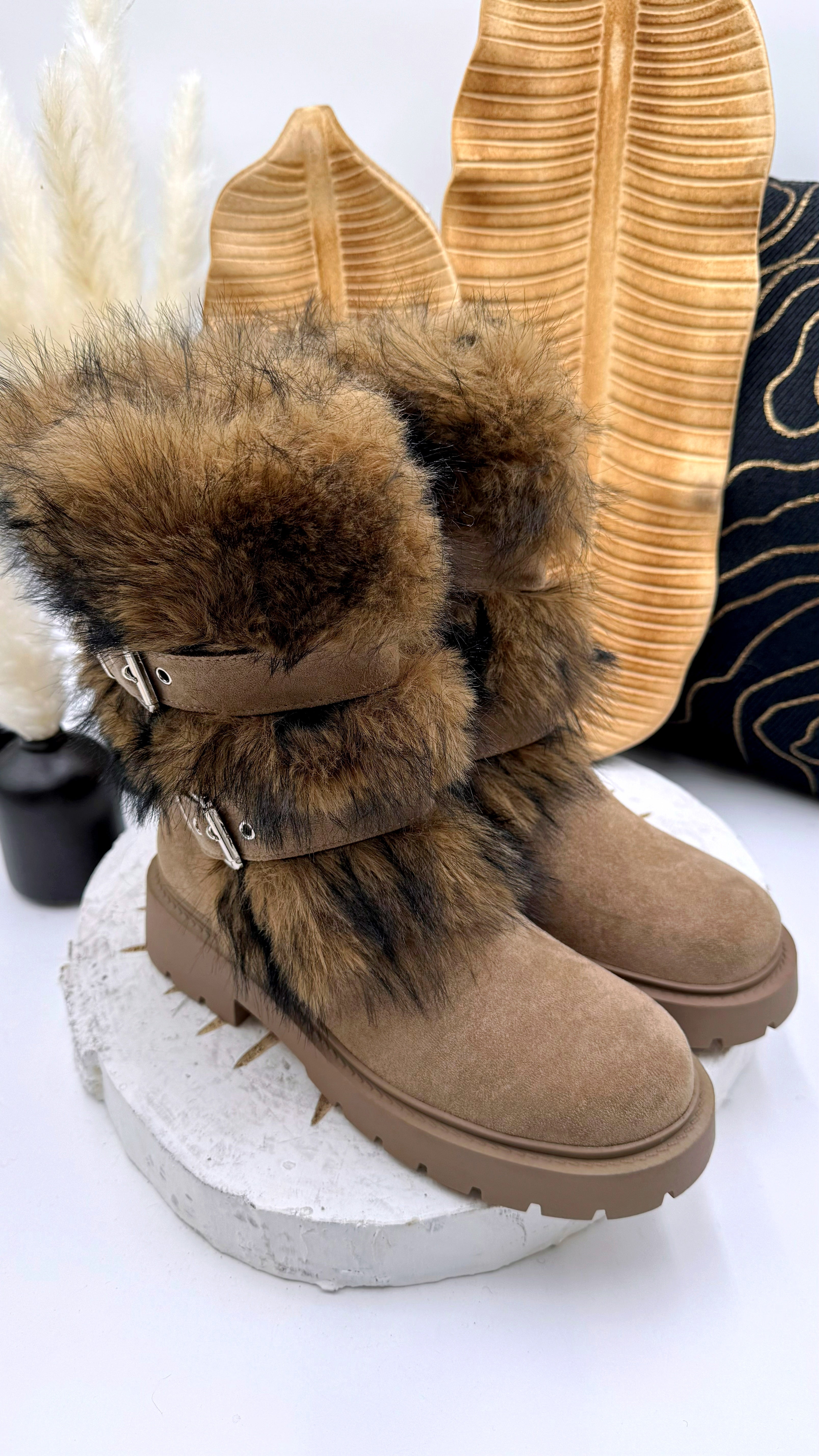 Boots Winter Glam *Taupe*