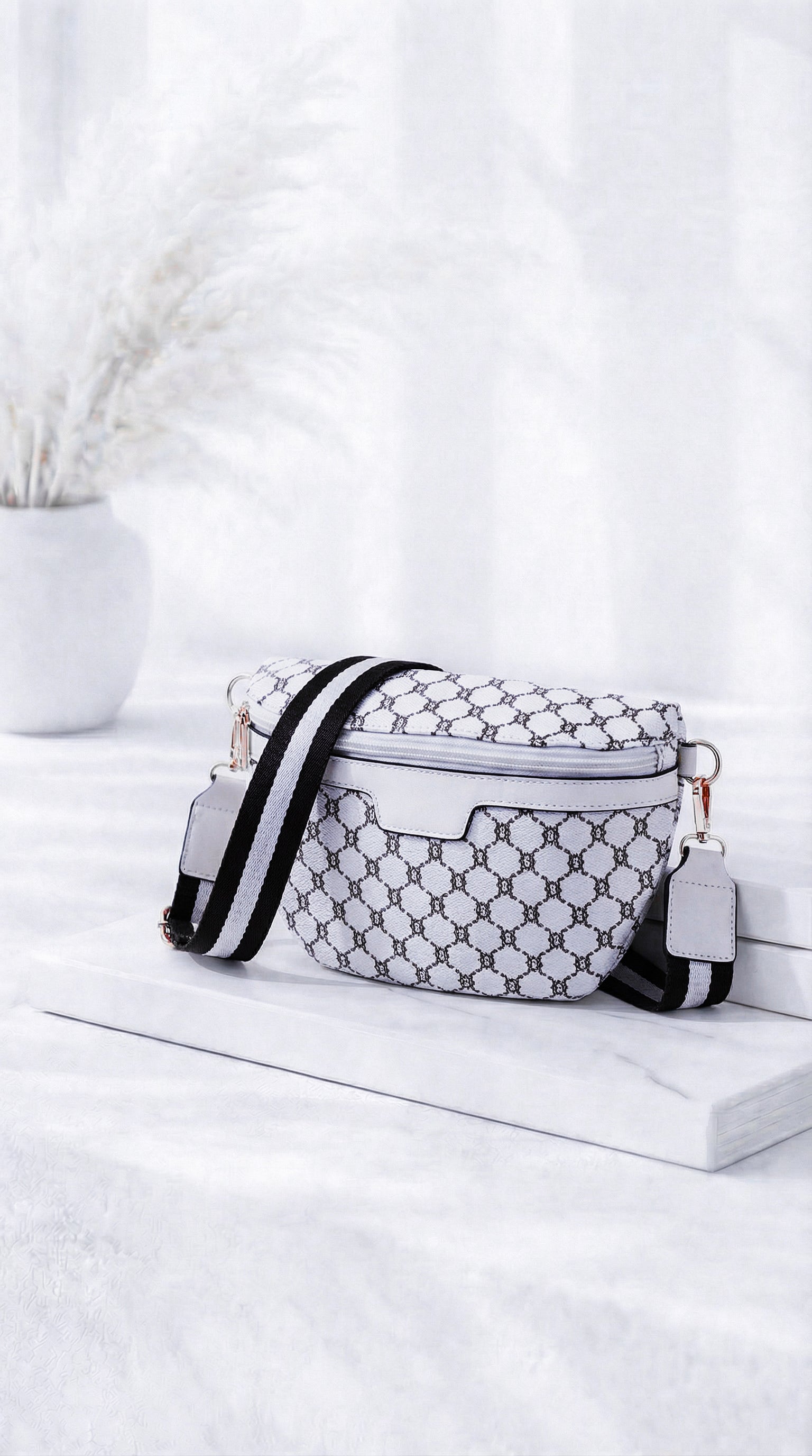 Bauchtasche Amoura *Weiß *