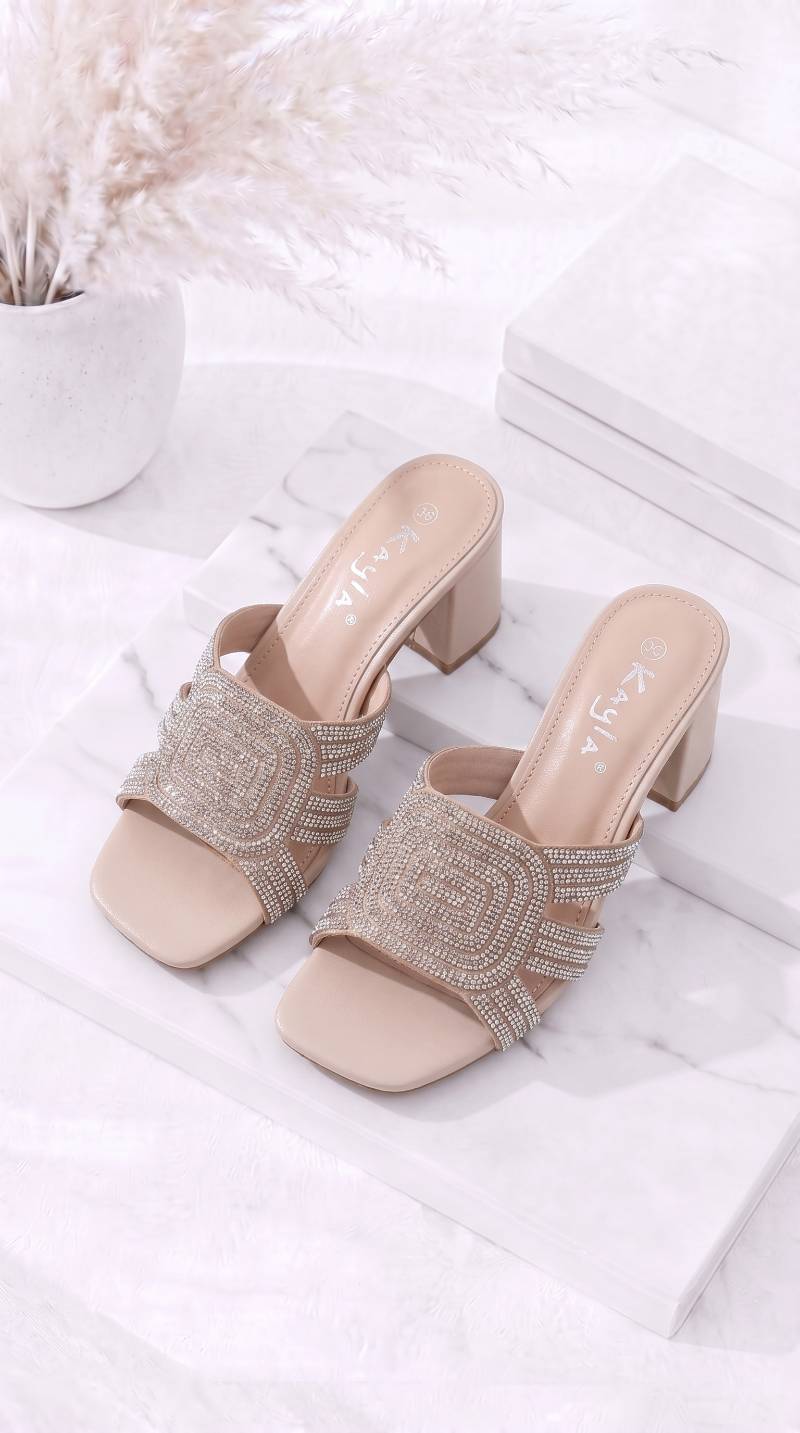 Sandale Crystal Labyrinth *Beige*
