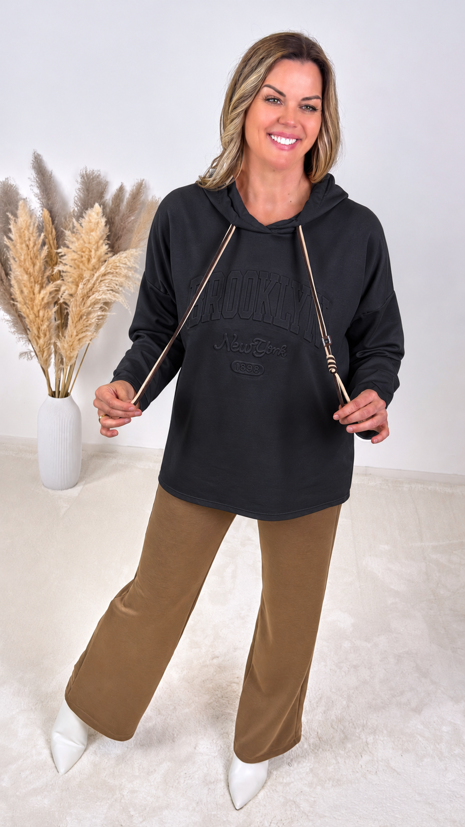 Hoodie Brooklyn *Schwarz* - Power of Princess