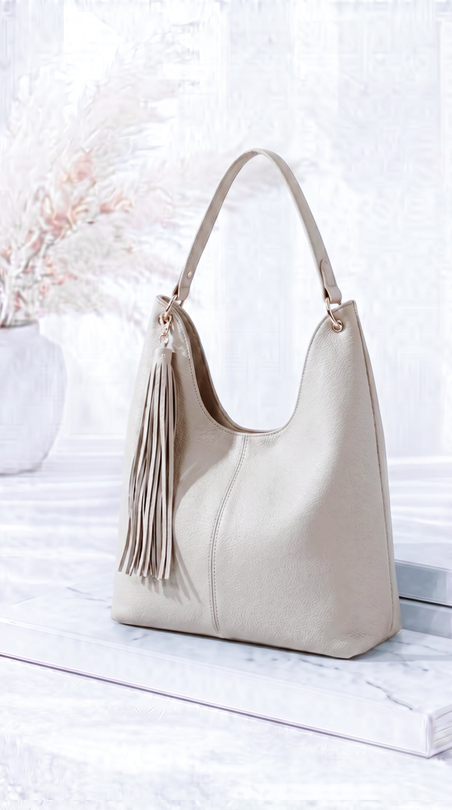 Handtasche Calypso *Creme*