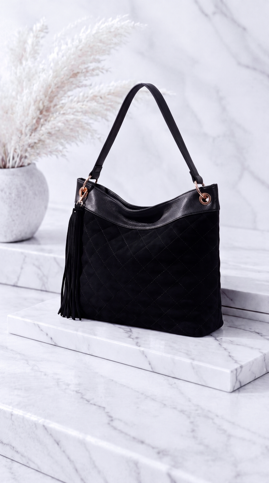 Handtasche Western Glow *Schwarz*