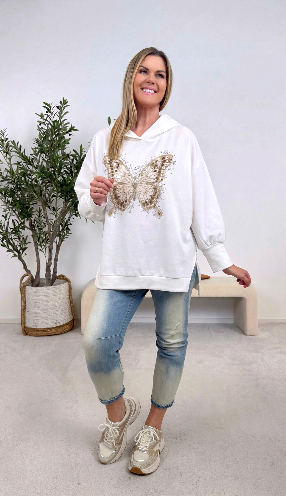 Hoodie Wings of Power *Weiß*