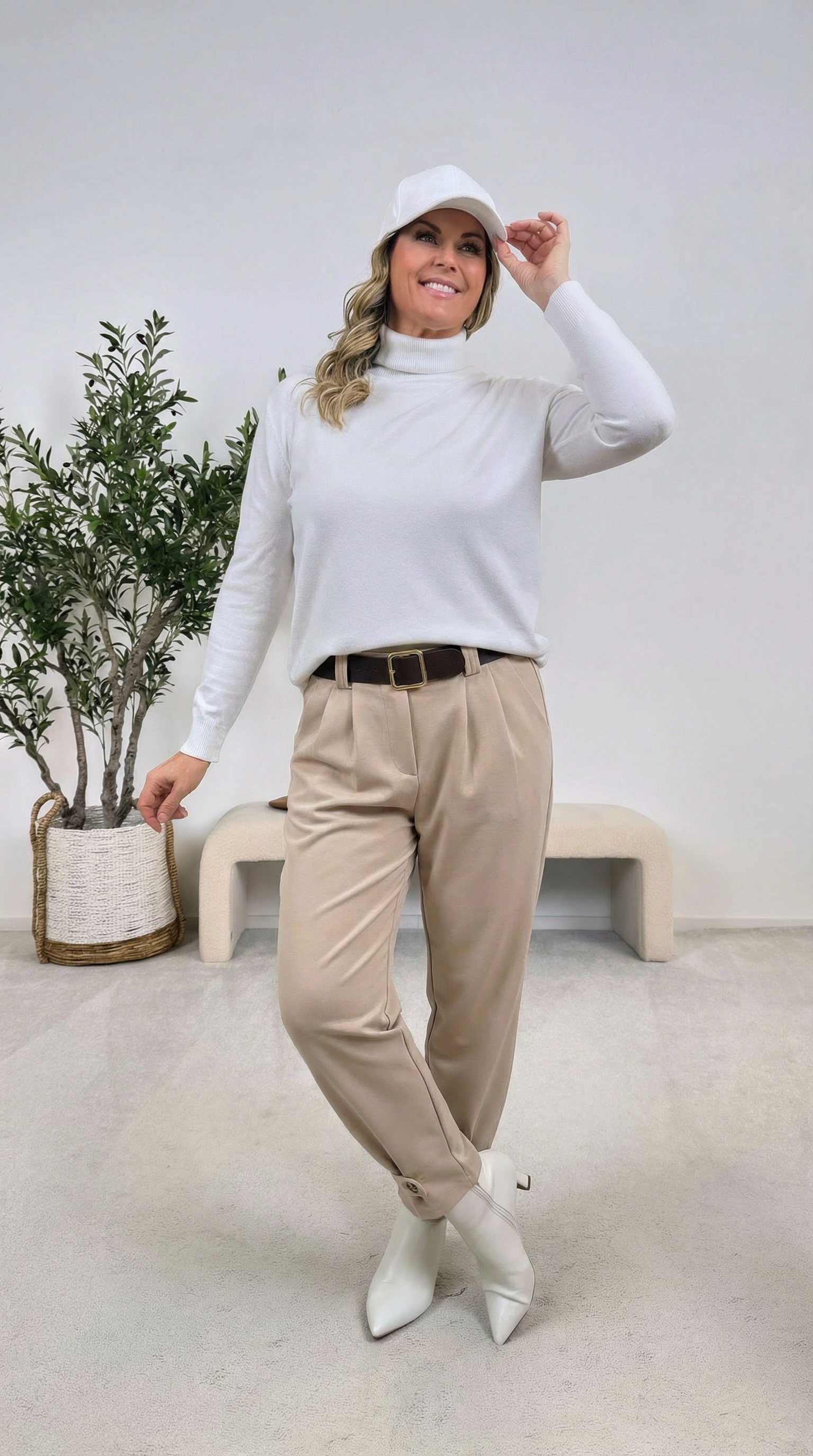 Hose Sorrento Silk *Beige*