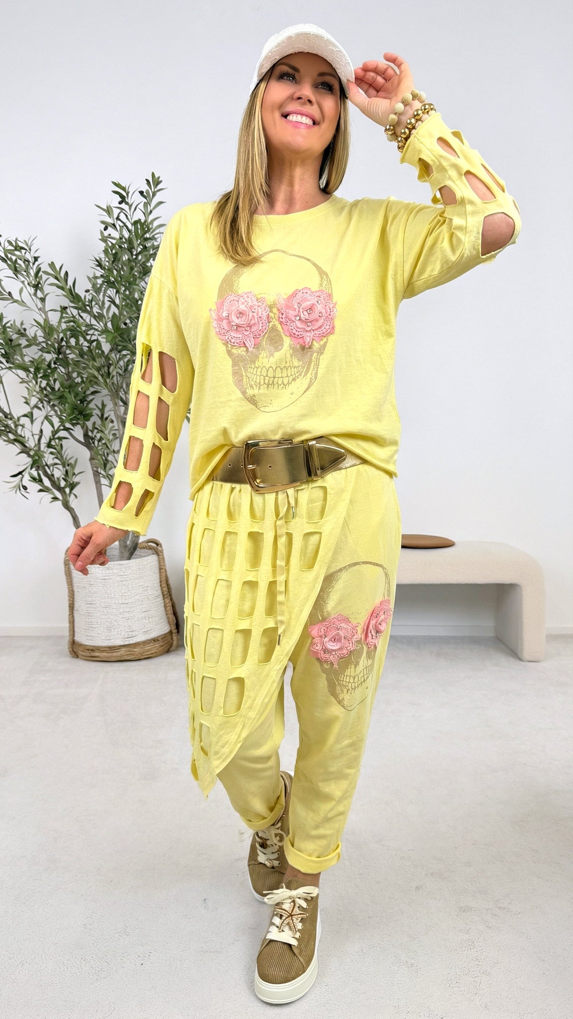 Baggy Hose Sunshine Rebel *Gelb*