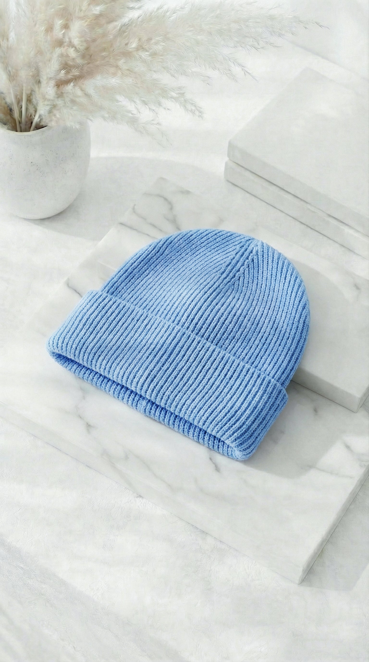 Mütze Cuddly Crown *Hellblau*