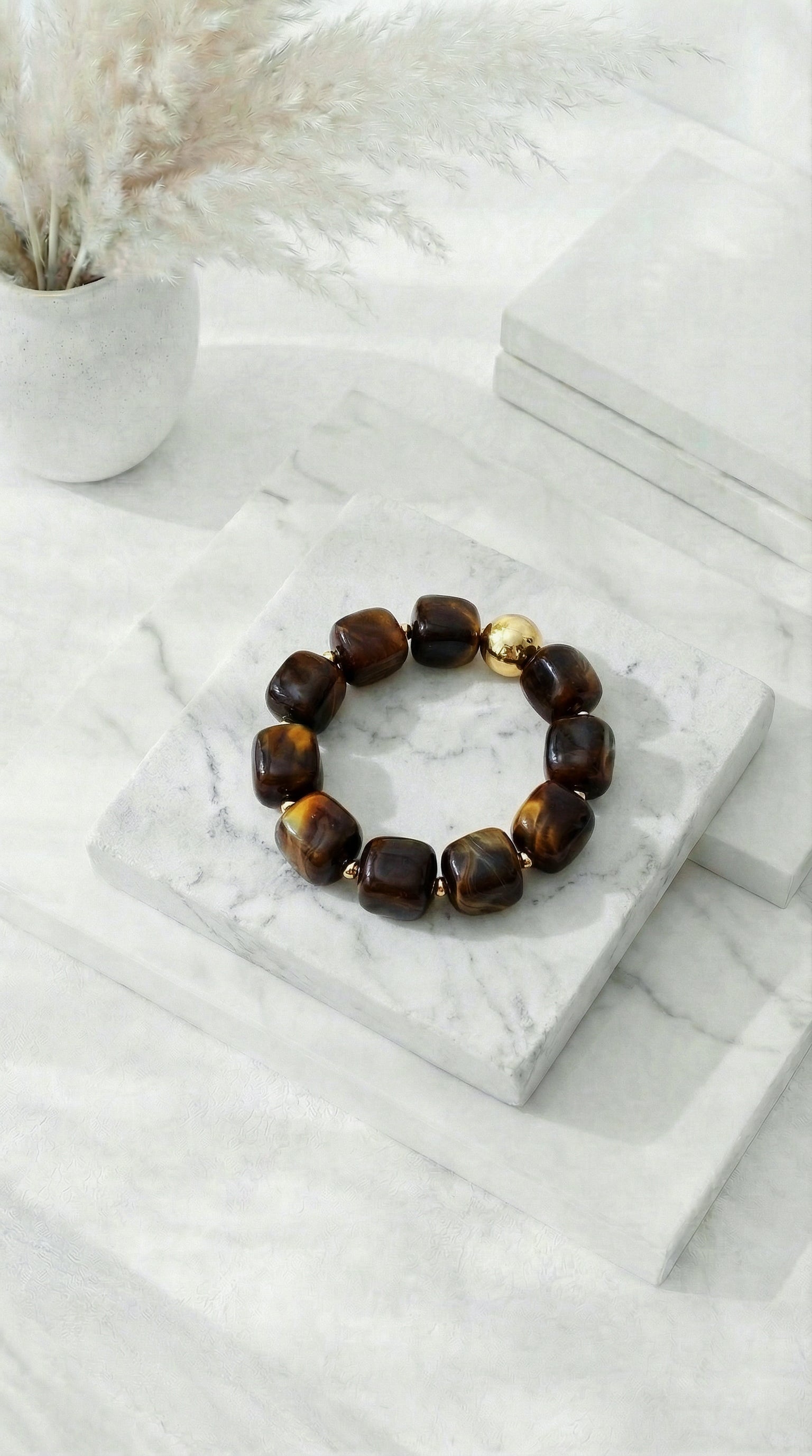 Armband Princess Geometry *Schoko*