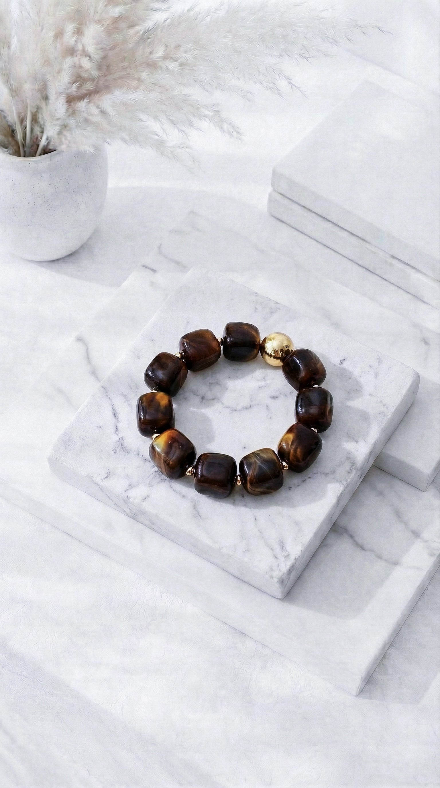 Armband Princess Geometry *Schoko*