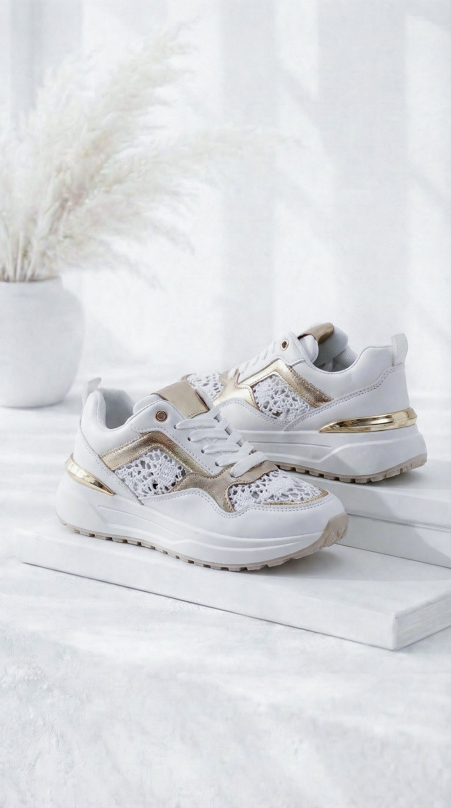 Sneaker Princess Stitch *Weiß*