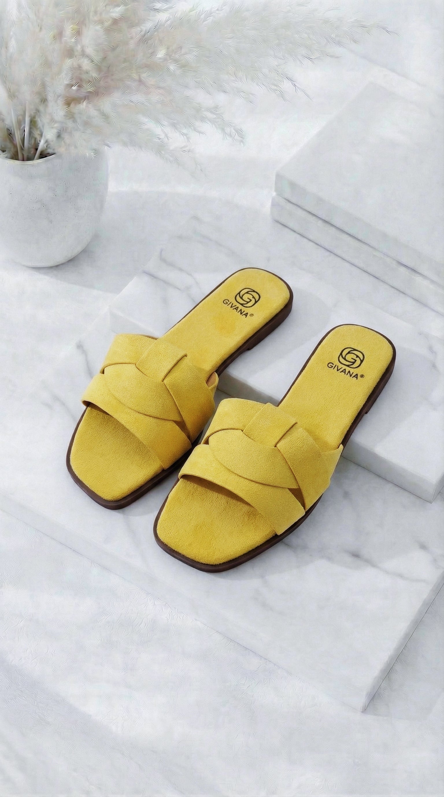 Sandale Velvet Summer *Gelb*