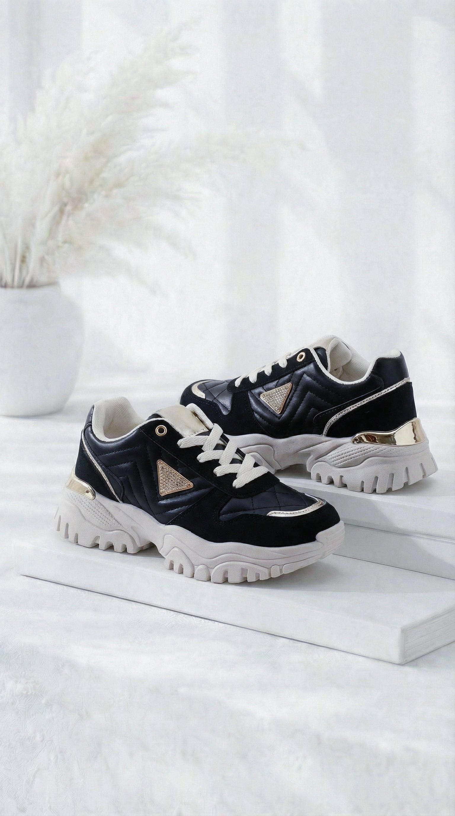 Sneaker Luxe Motion *Schwarz*
