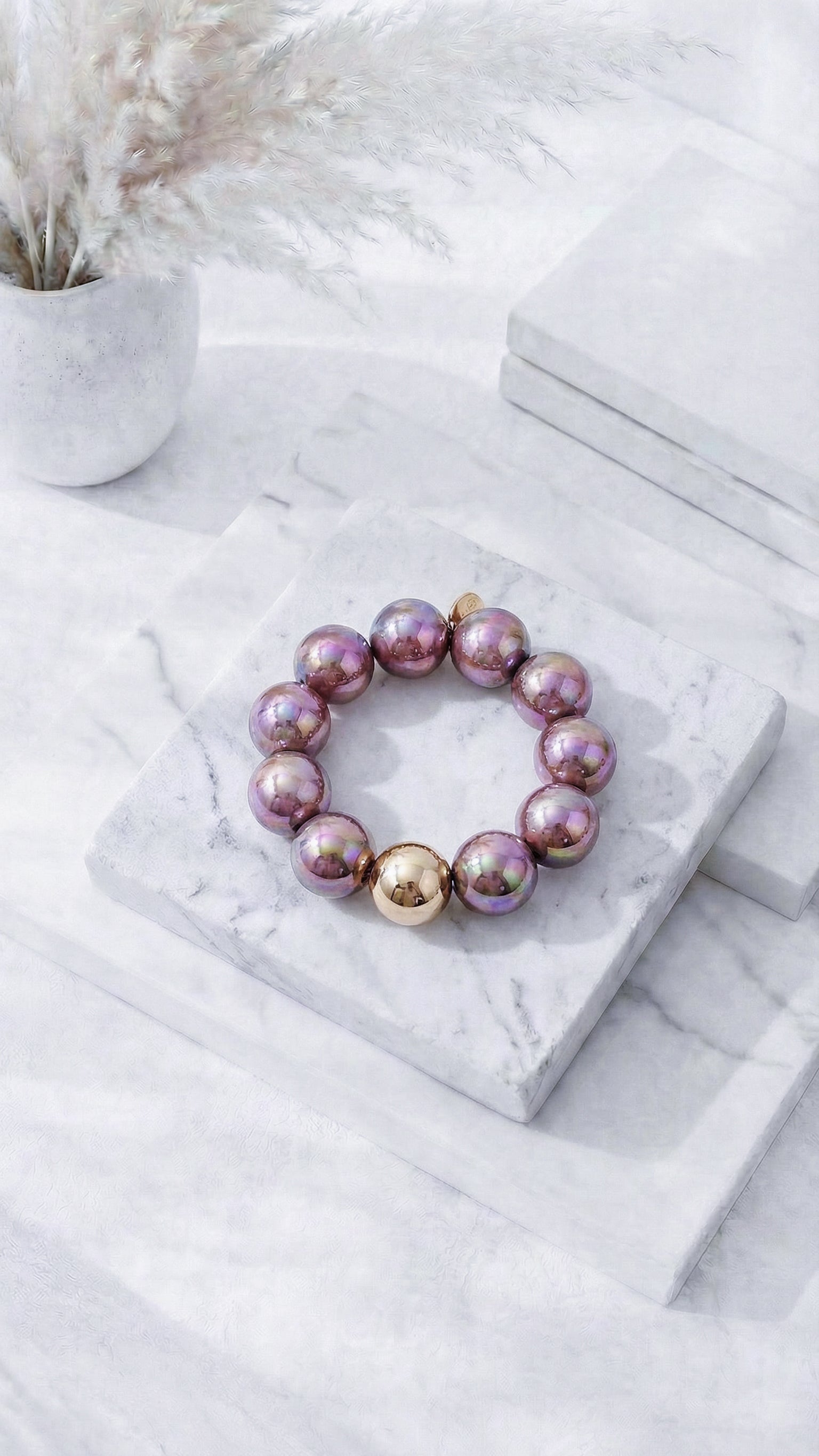 Perlenarmband Royal Light *Beige*