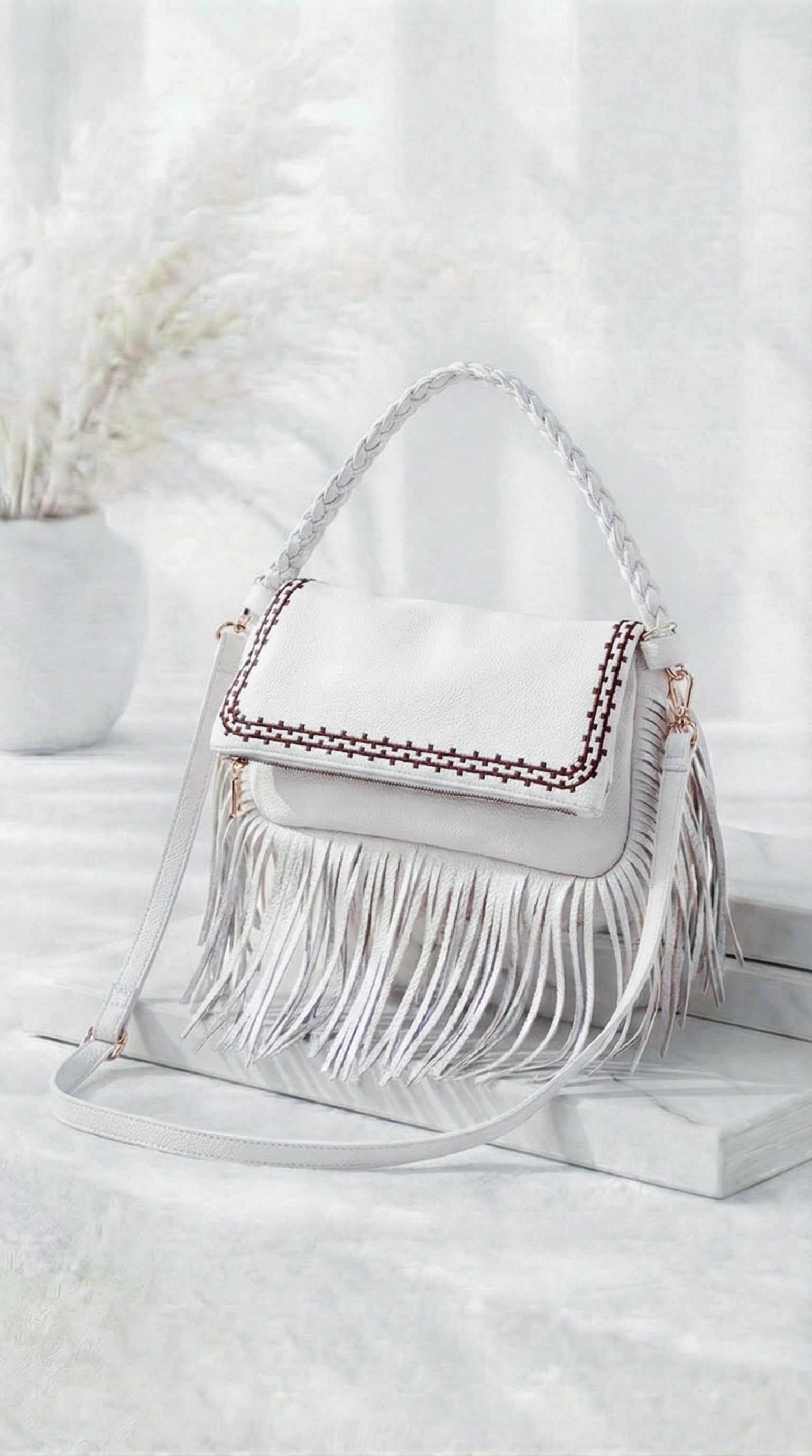 Kleine Umhängetasche Power Nomad *Weiß*