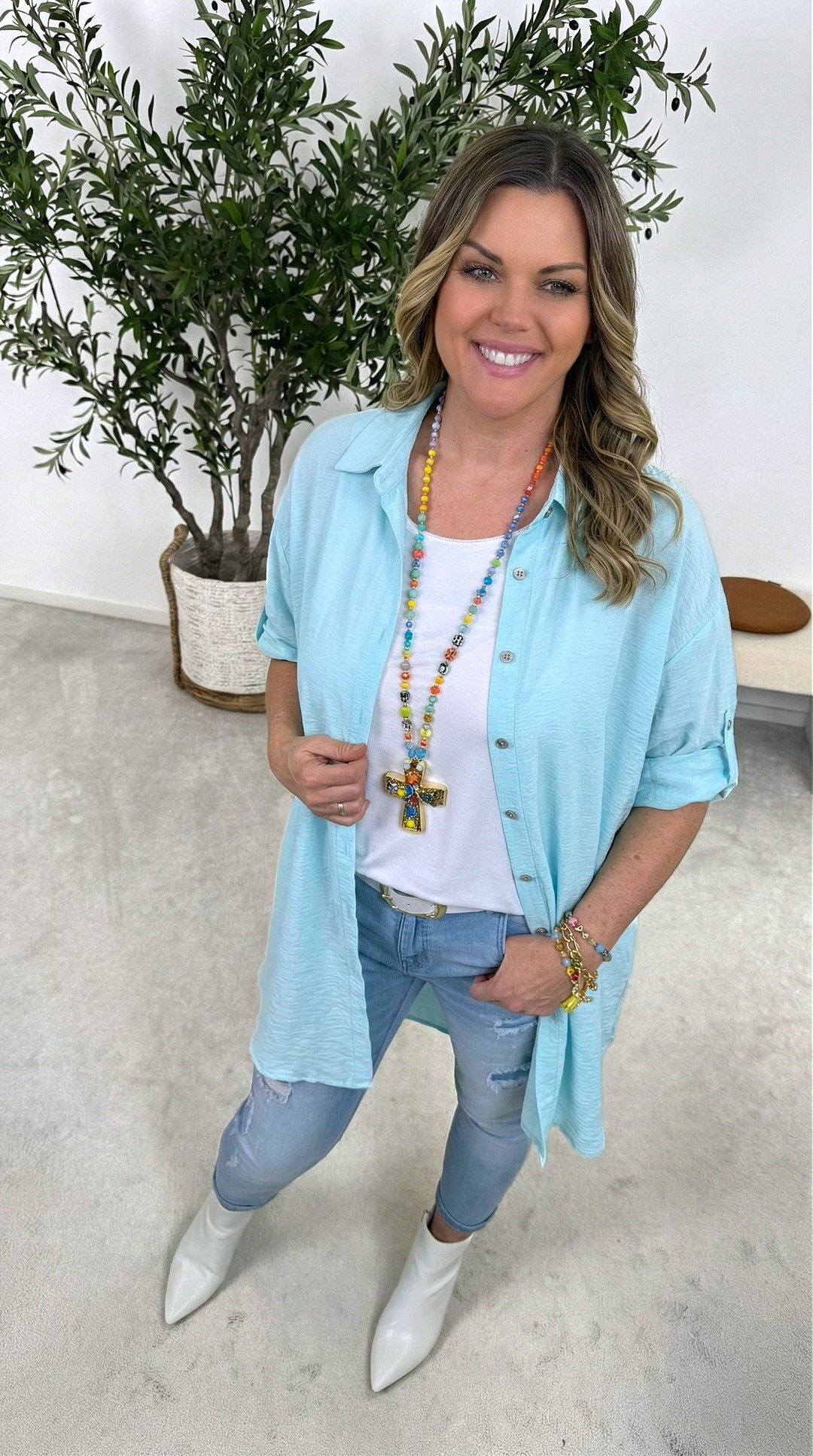 Bluse Iconic Summer *Mint*