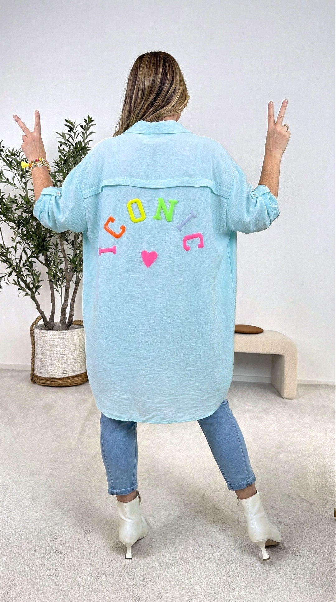 Bluse Iconic Summer *Mint*