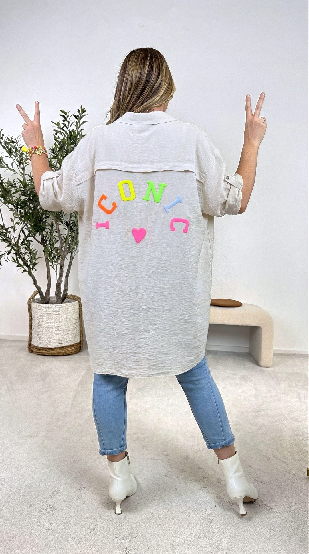 Bluse Iconic Summer *Beige*