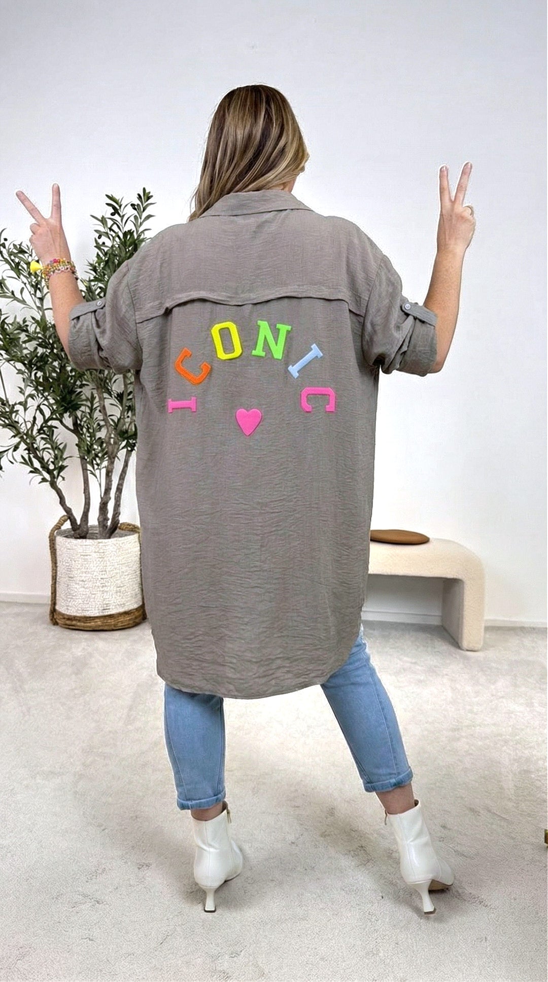 Bluse Iconic Summer *Taupe*