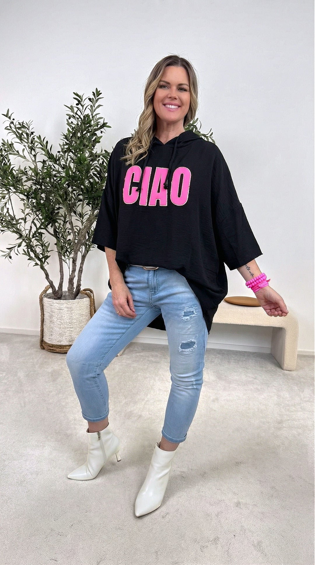 Blusenshirt Ciao Winter *Schwarz*