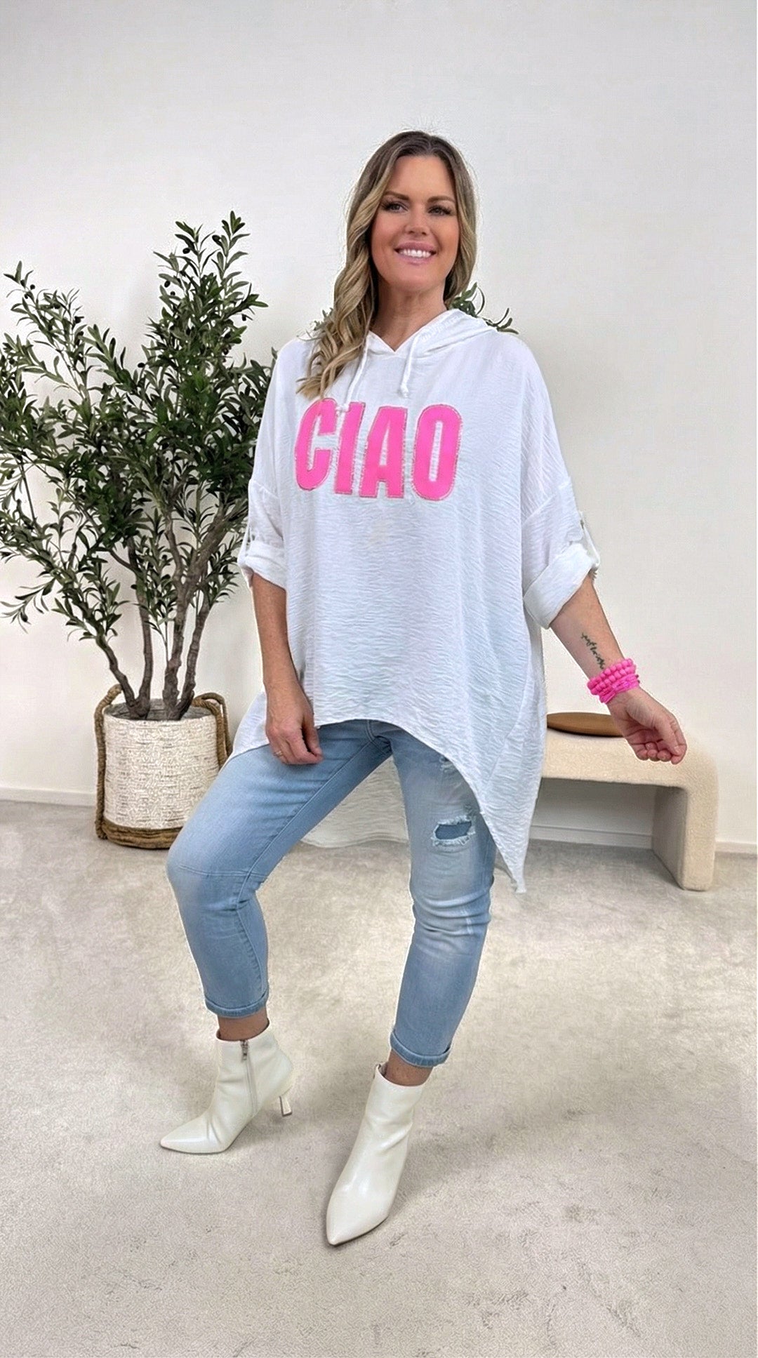 Blusenshirt Ciao Winter *Weiß*