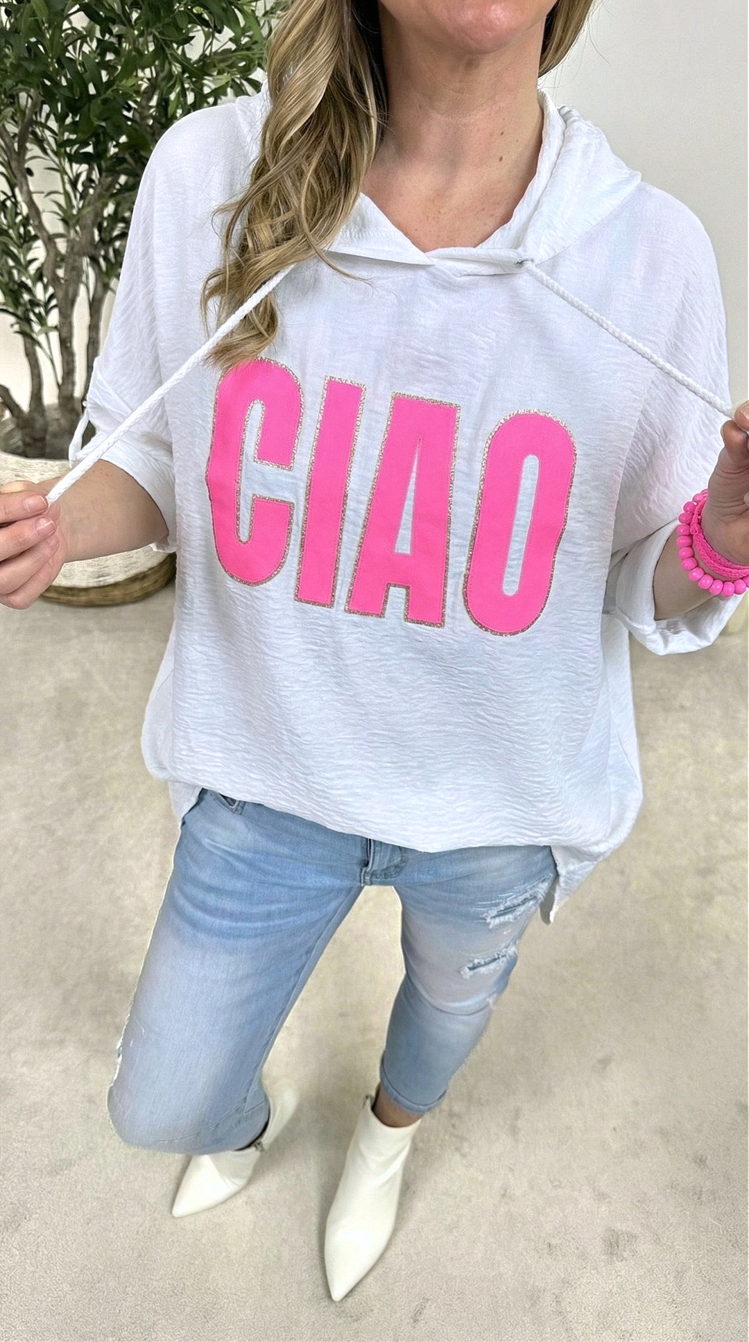 Blusenshirt Ciao Winter *Weiß*