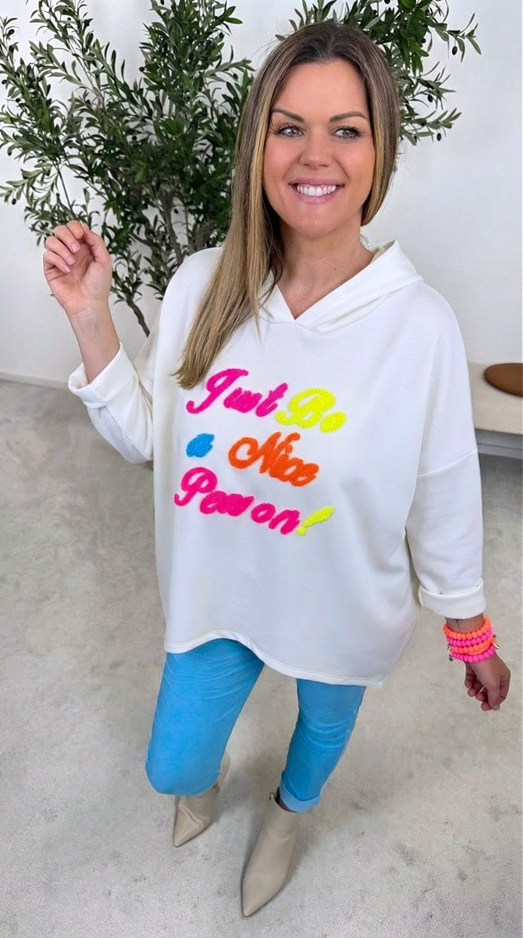 Hoodie Bold Soul *Weiß*