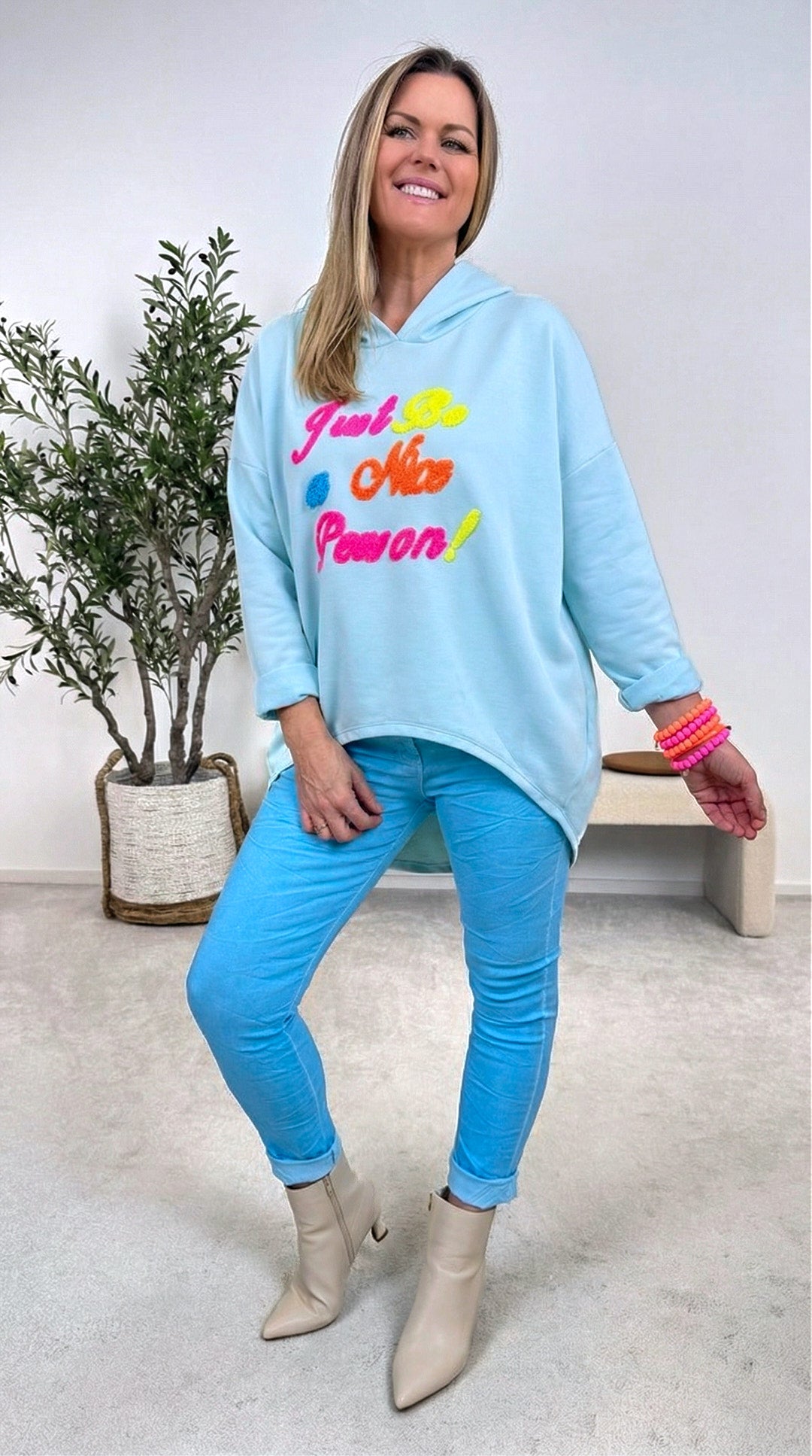 Hoodie Bold Soul *Mint*