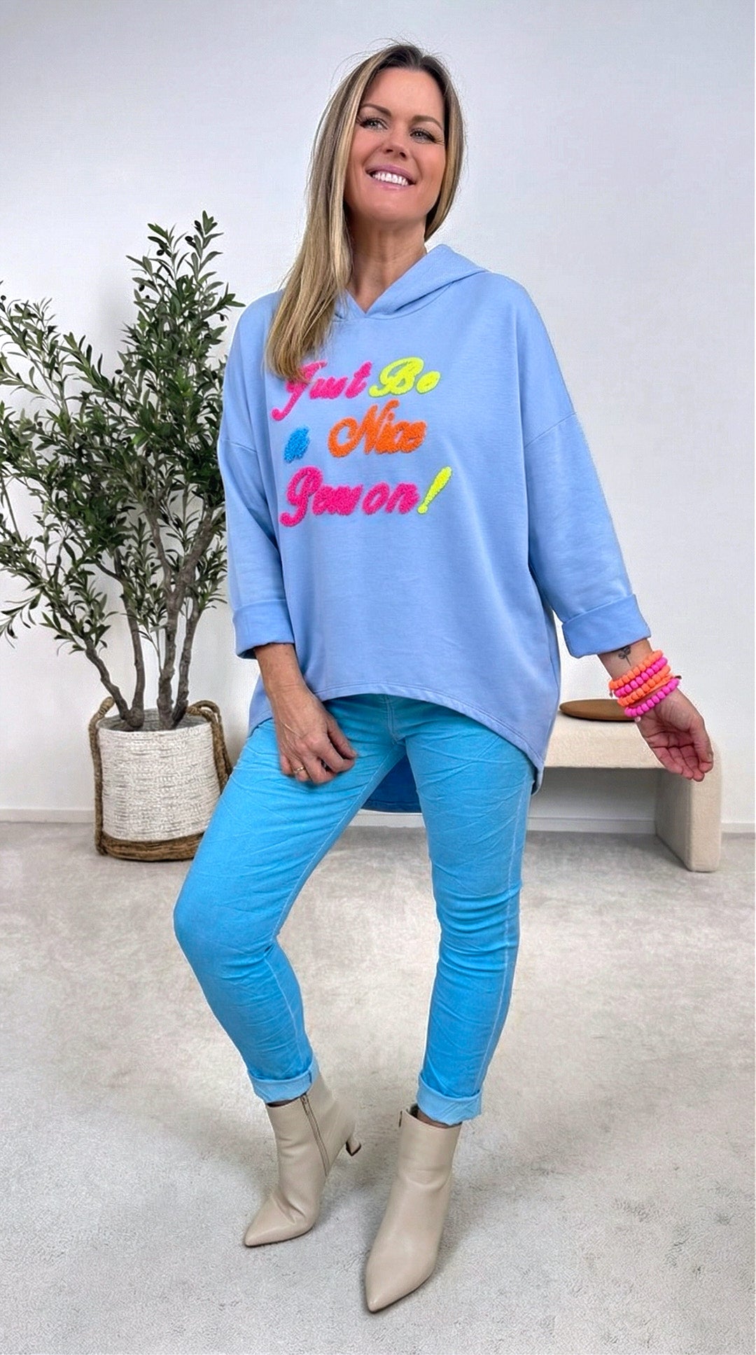 Hoodie Bold Soul *Blau*