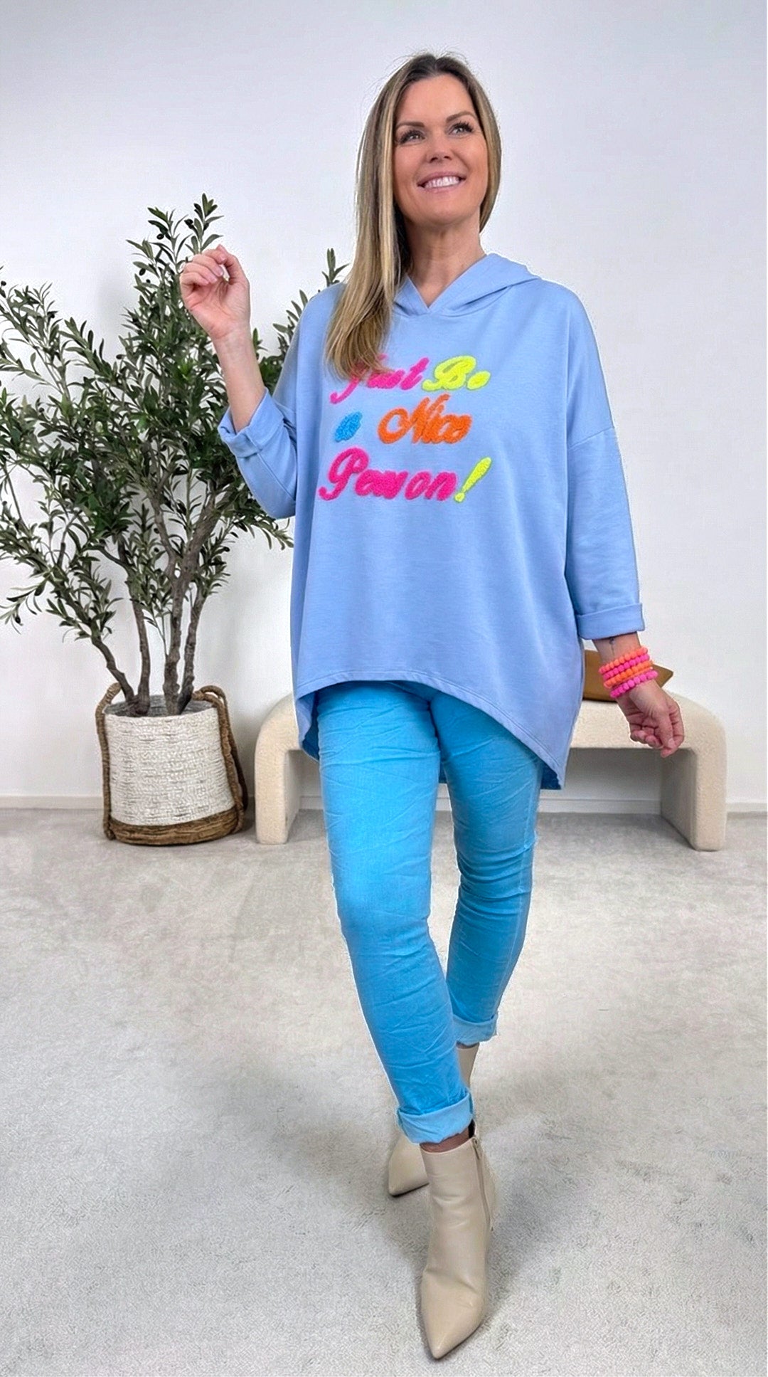 Hoodie Bold Soul *Blau*