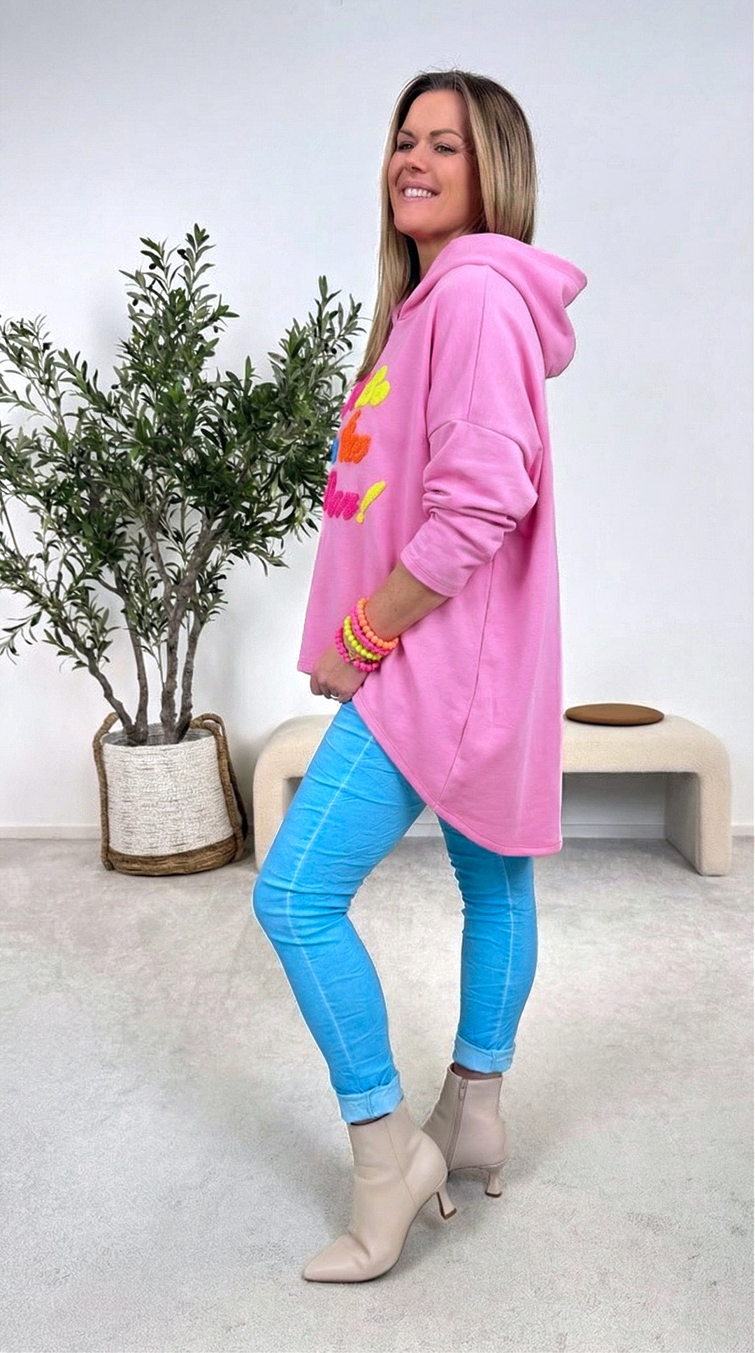Hoodie Bold Soul *Babypink*