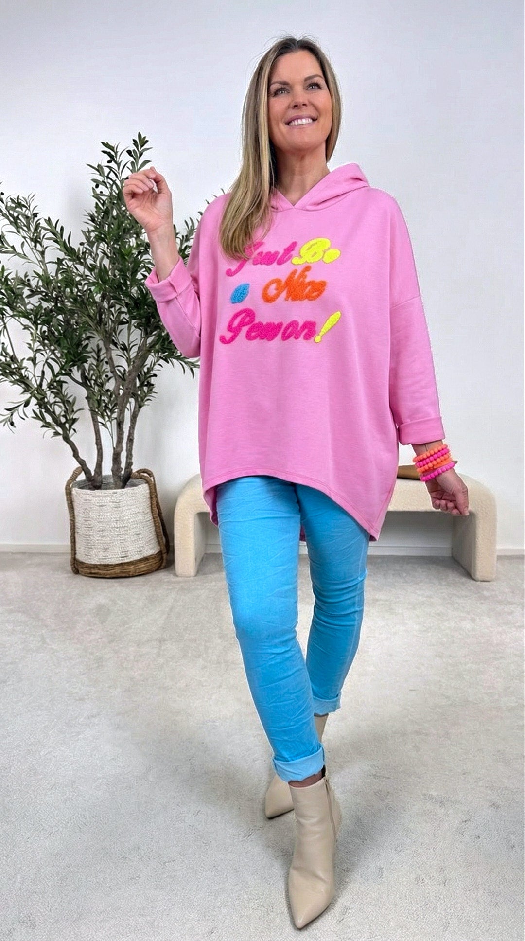 Hoodie Bold Soul *Babypink*