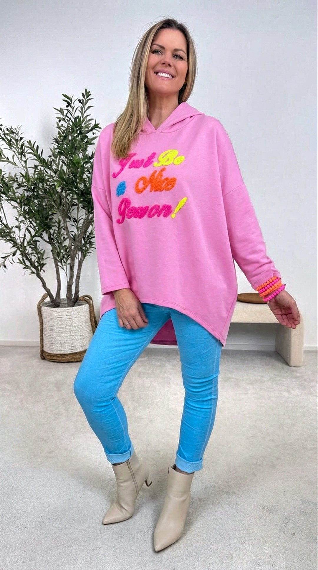 Hoodie Bold Soul *Babypink*