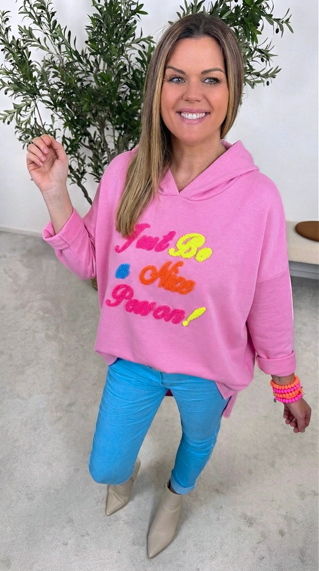 Hoodie Bold Soul *Babypink*