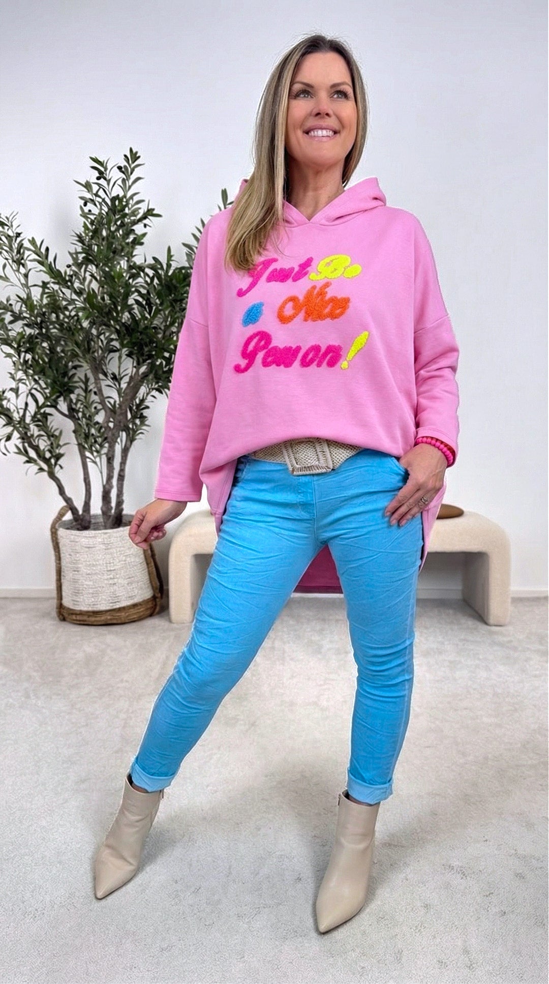 Hoodie Bold Soul *Babypink*