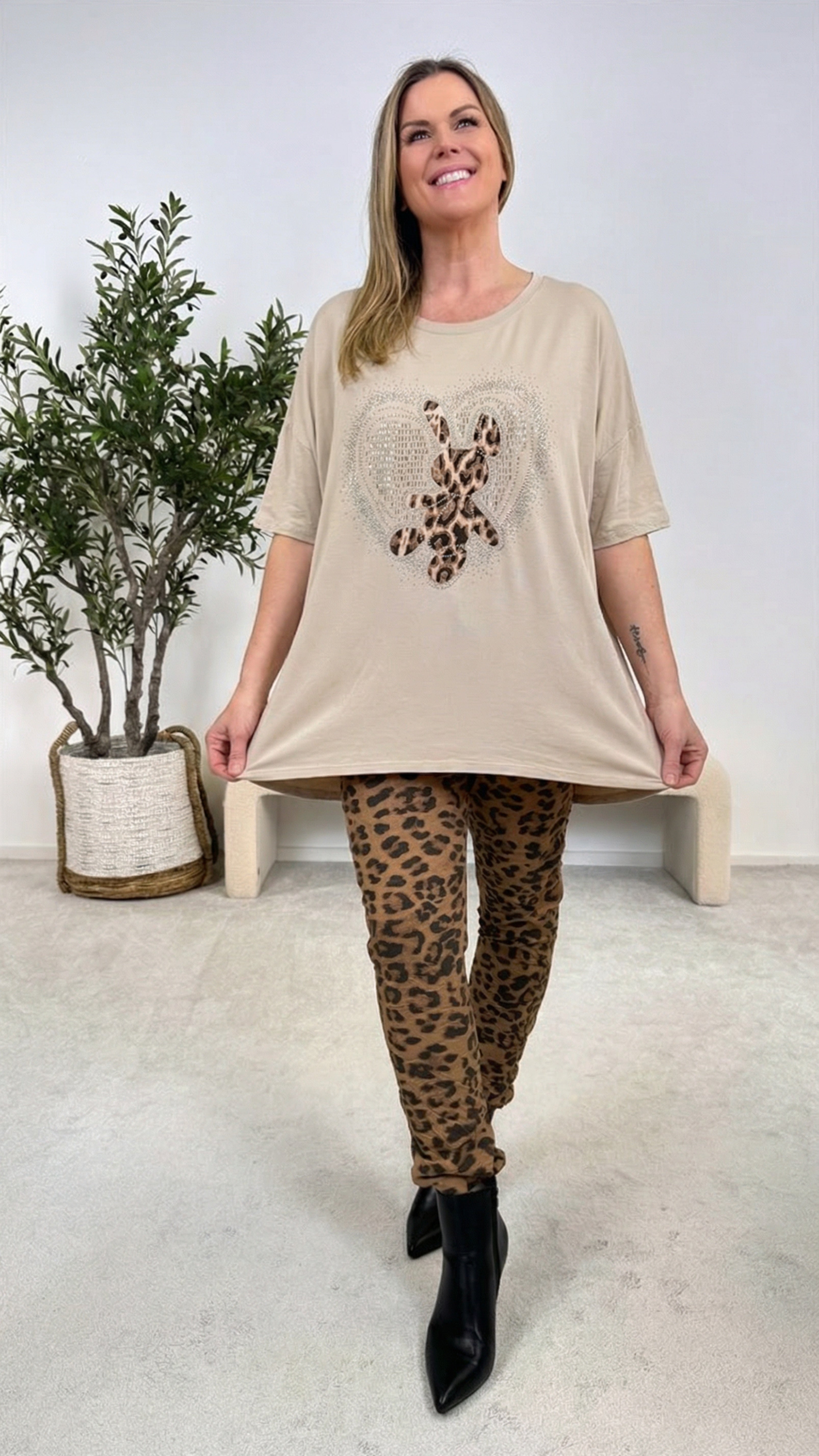 T-Shirt Wild Rabbit *Beige*