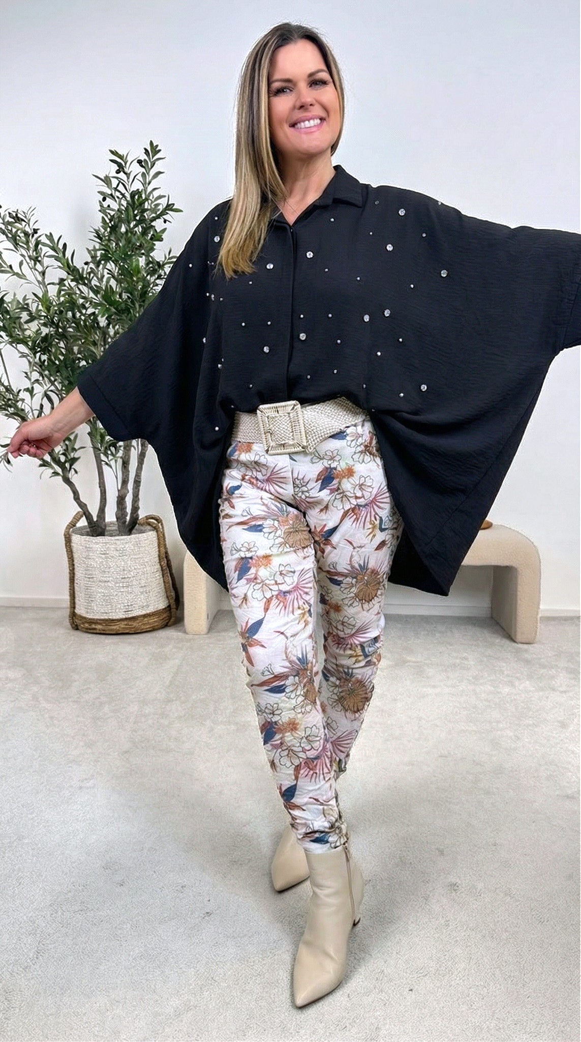 Bluse Glow Affair *Schwarz*