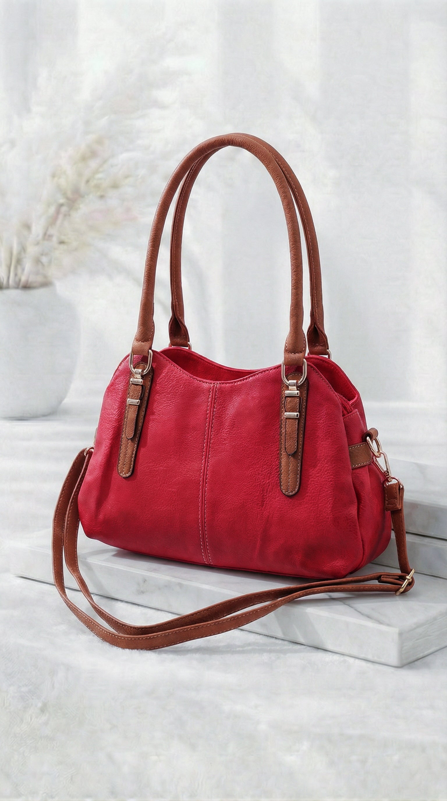 Handtasche Casual Chic *Rot*