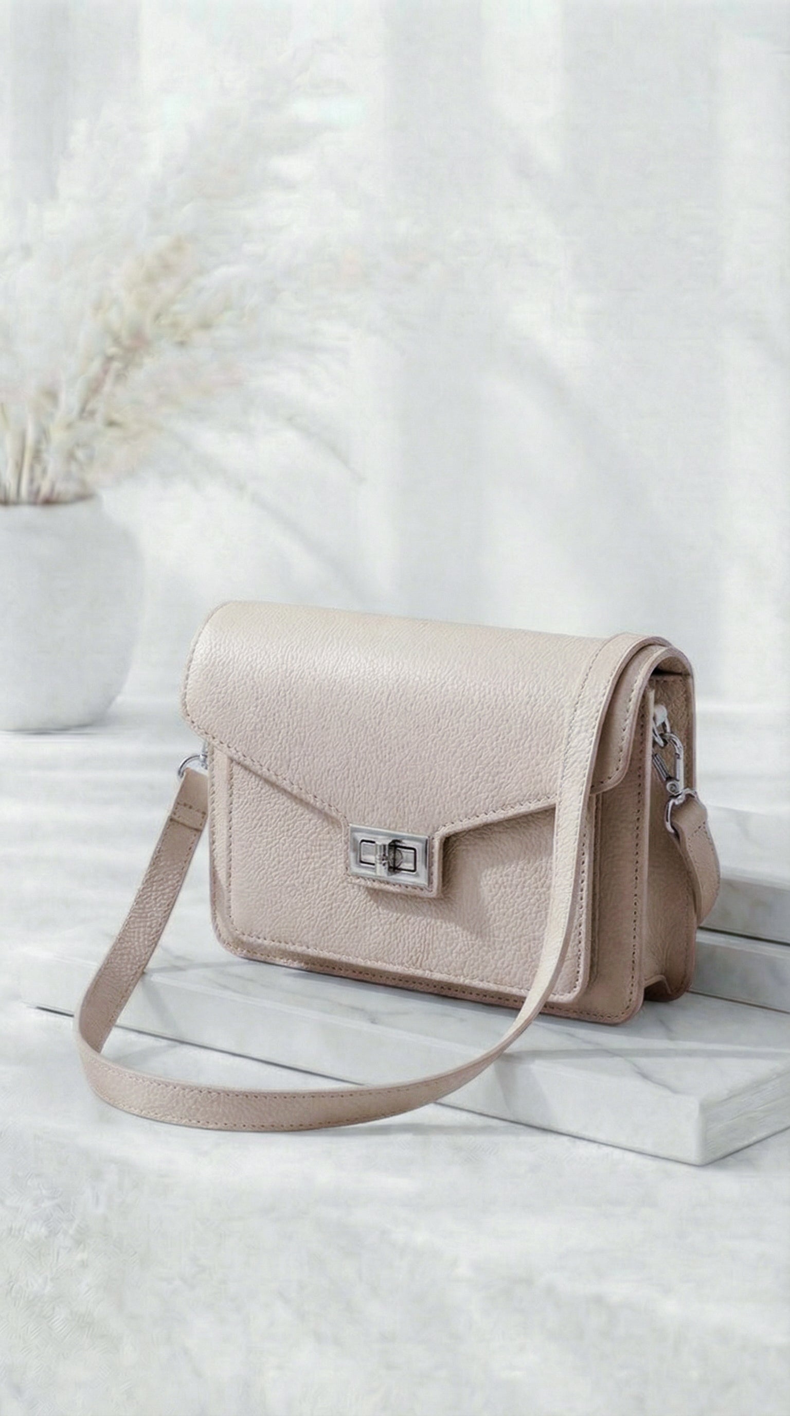 Kleine Tasche Chic Crossbody *Beige*