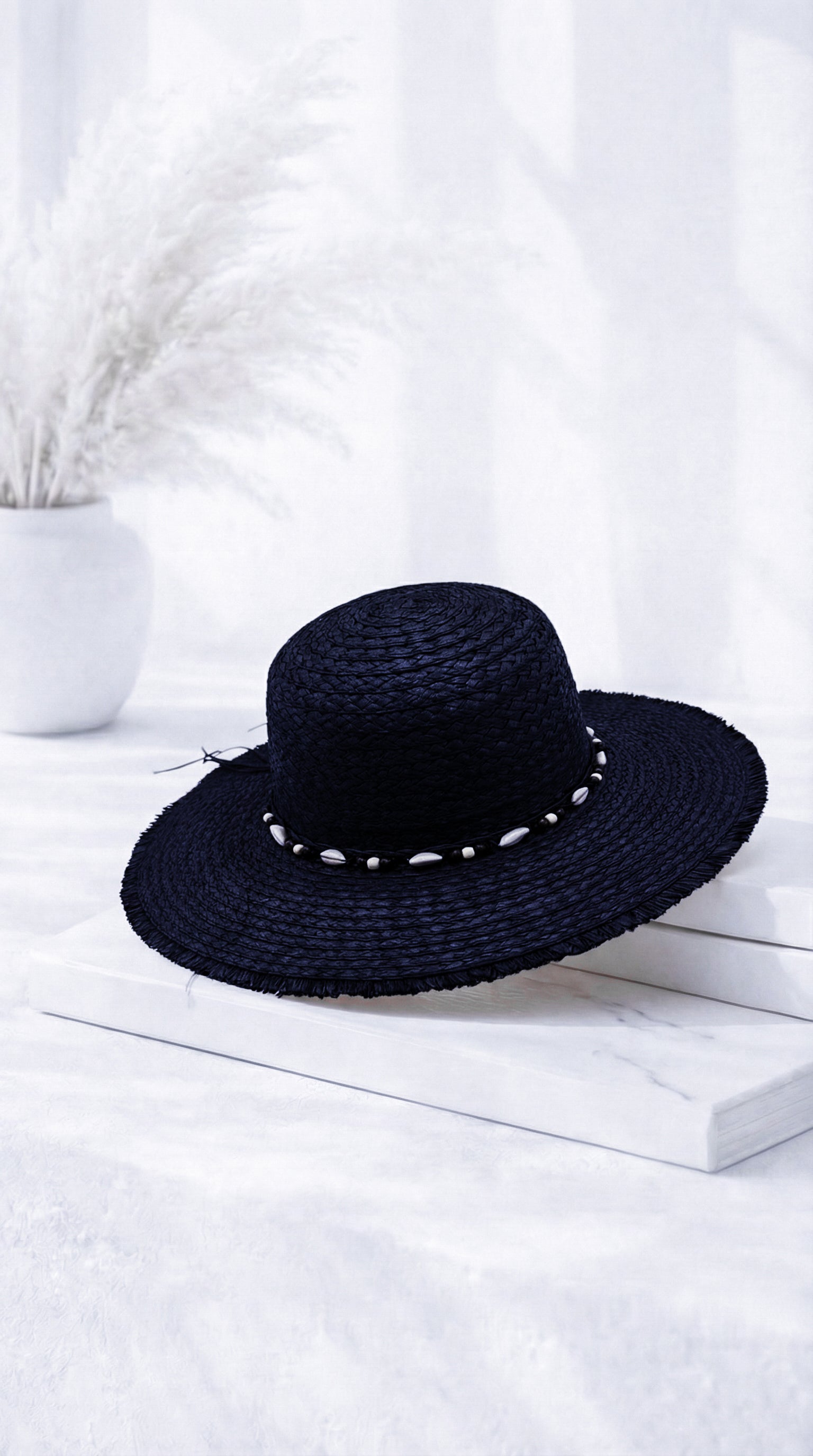 Hut Ocean Shell *Schwarz*