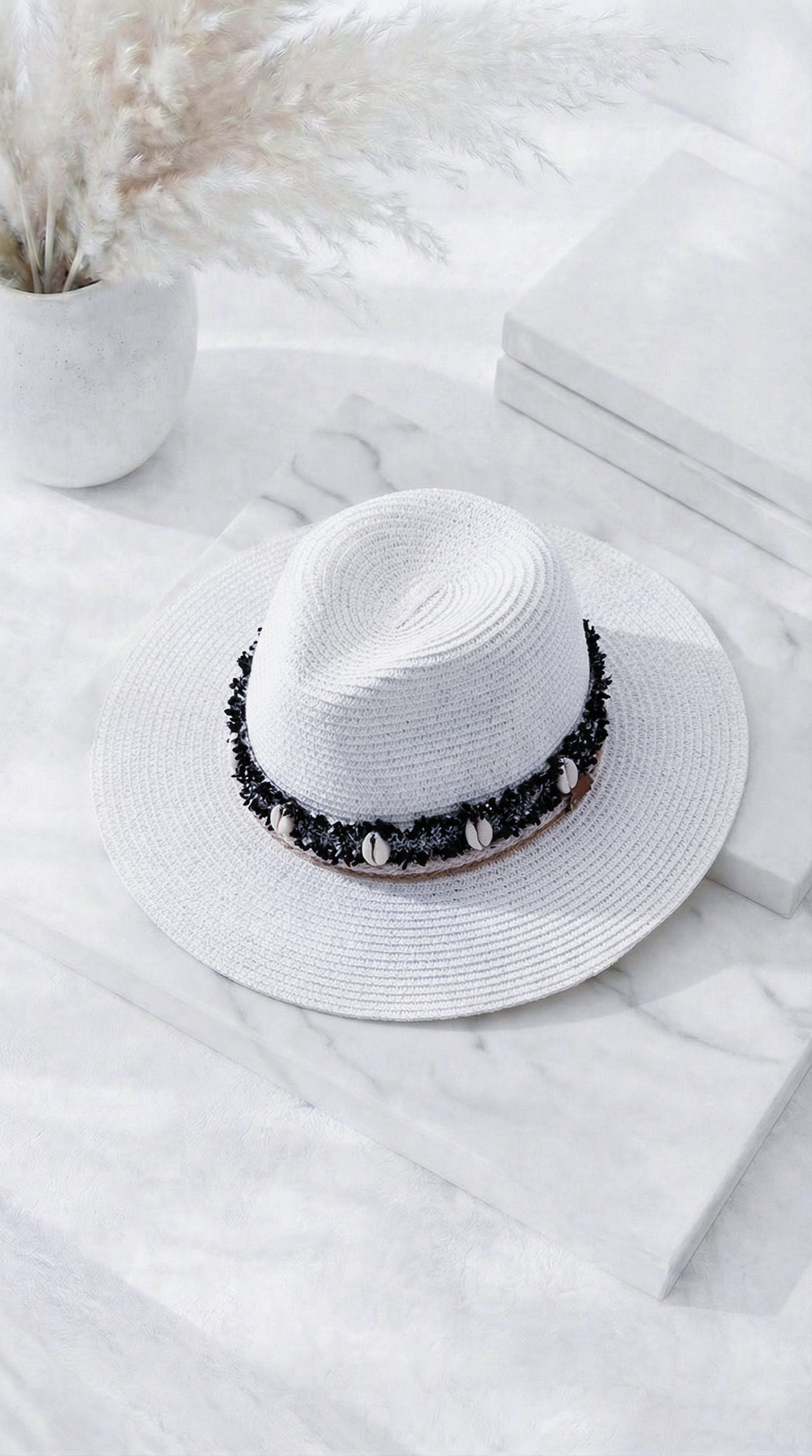 Hut Elegant Beach *Weiß*