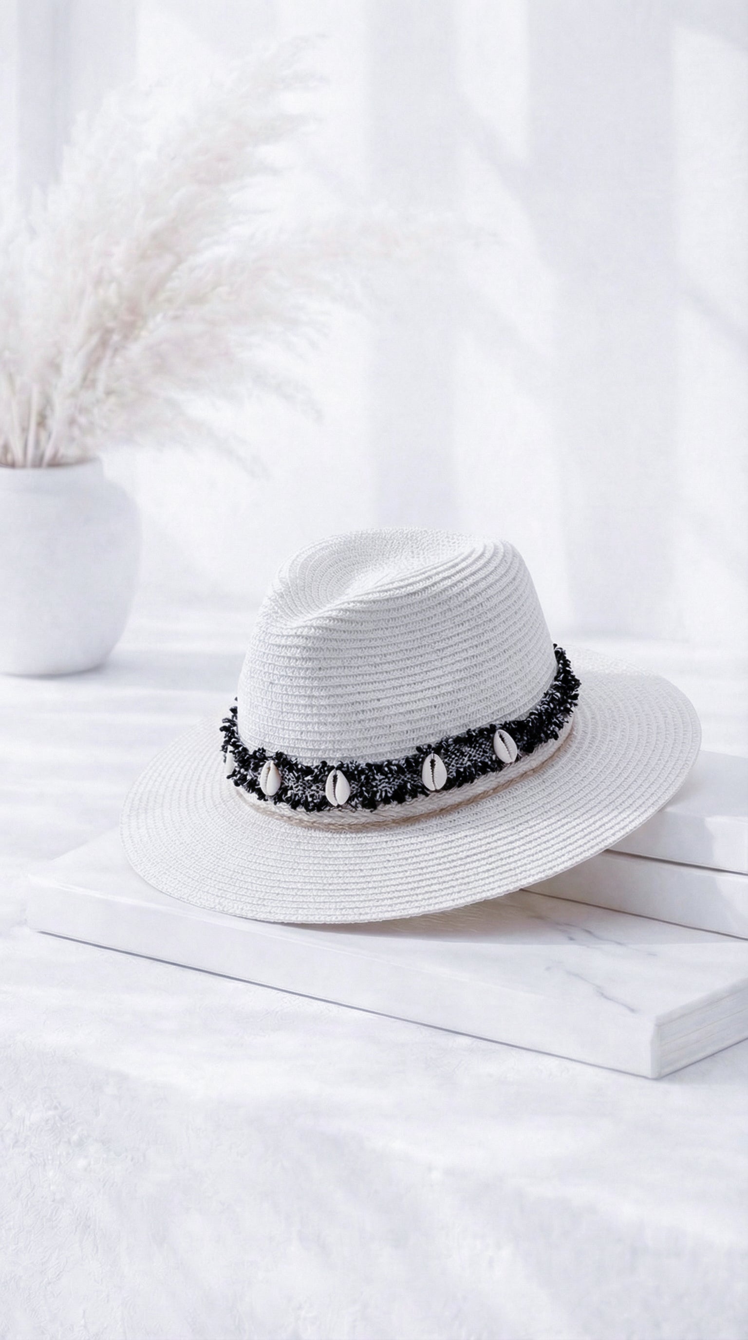 Hut Elegant Beach *Weiß*