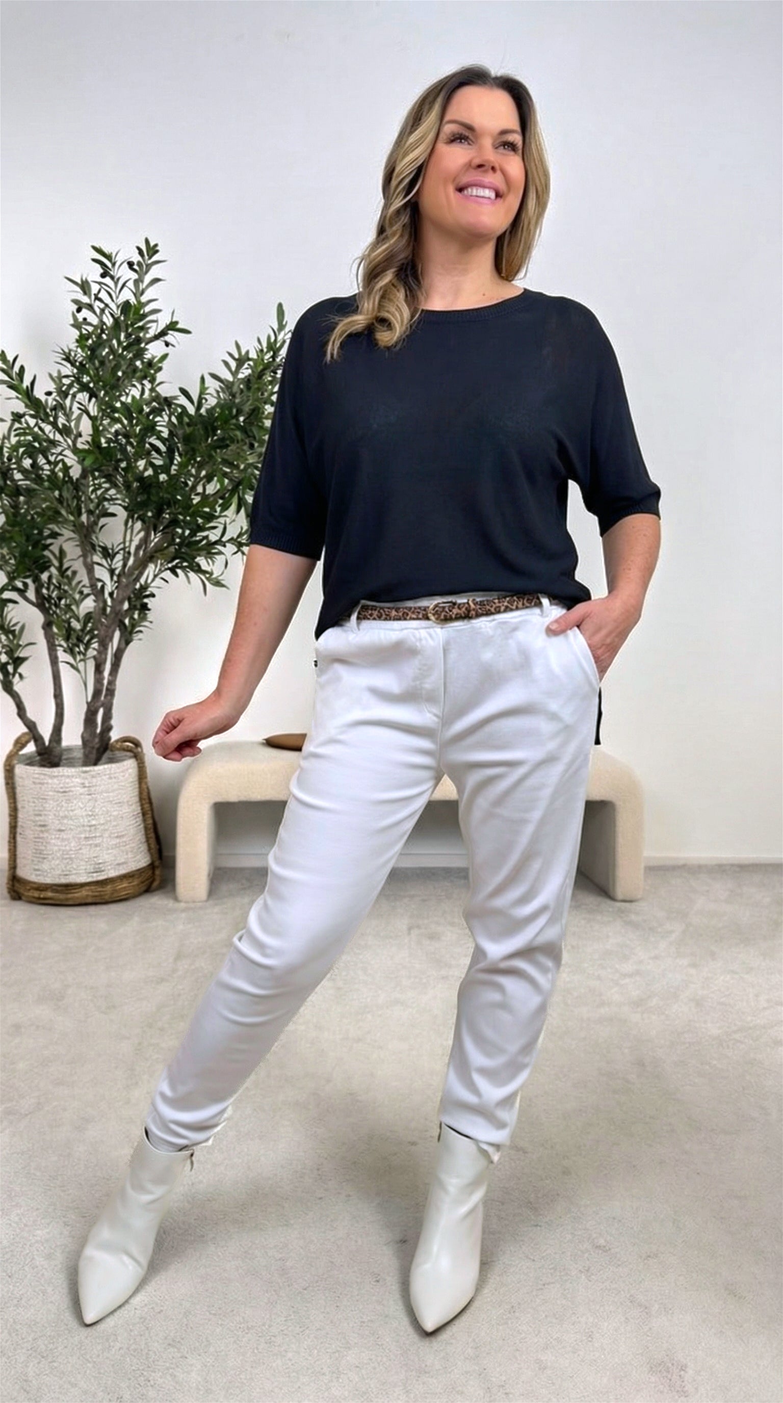 Strickshirt Calm & Cool *Schwarz*