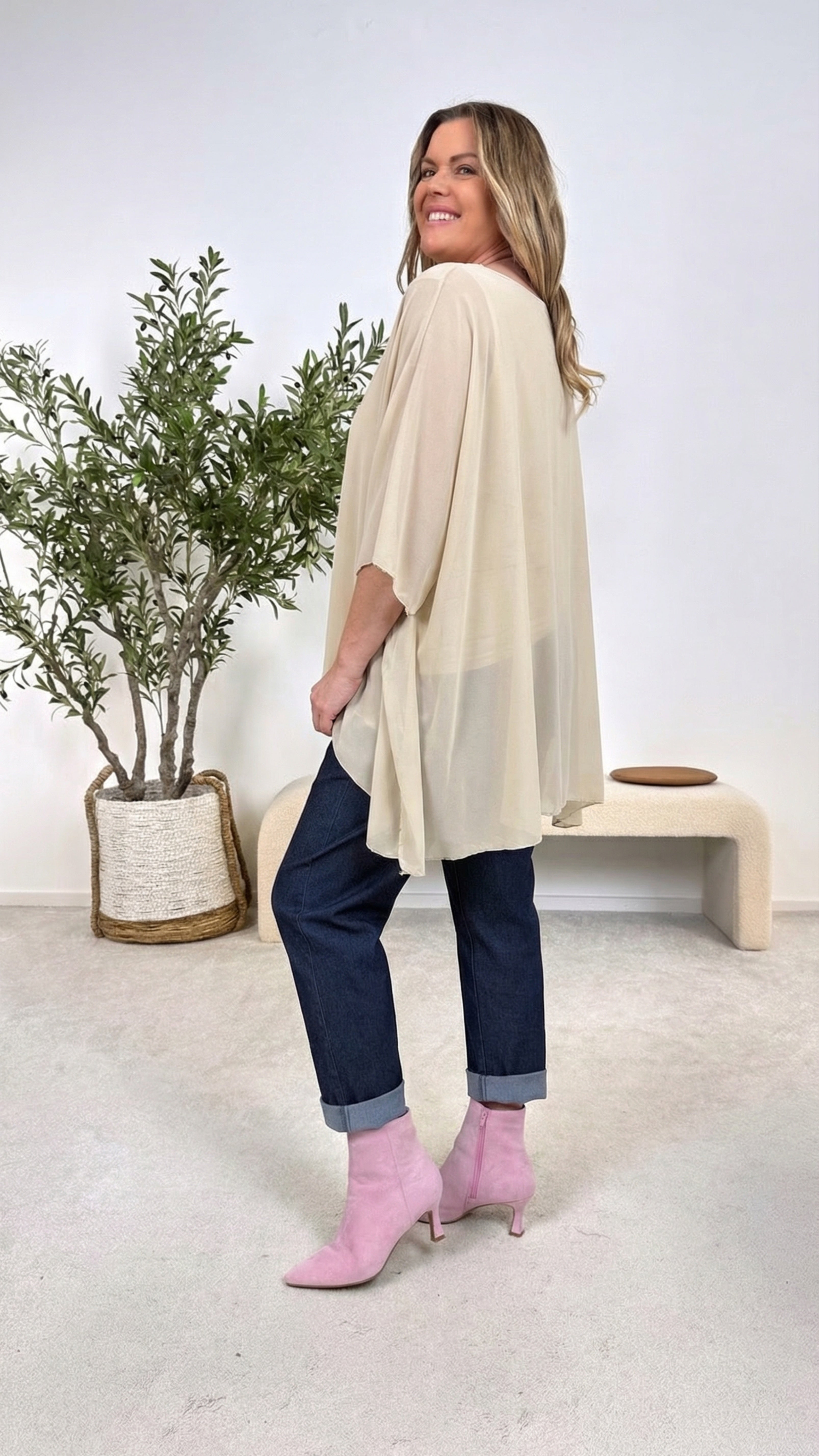 Blusenshirt Easy Whisper *Beige*