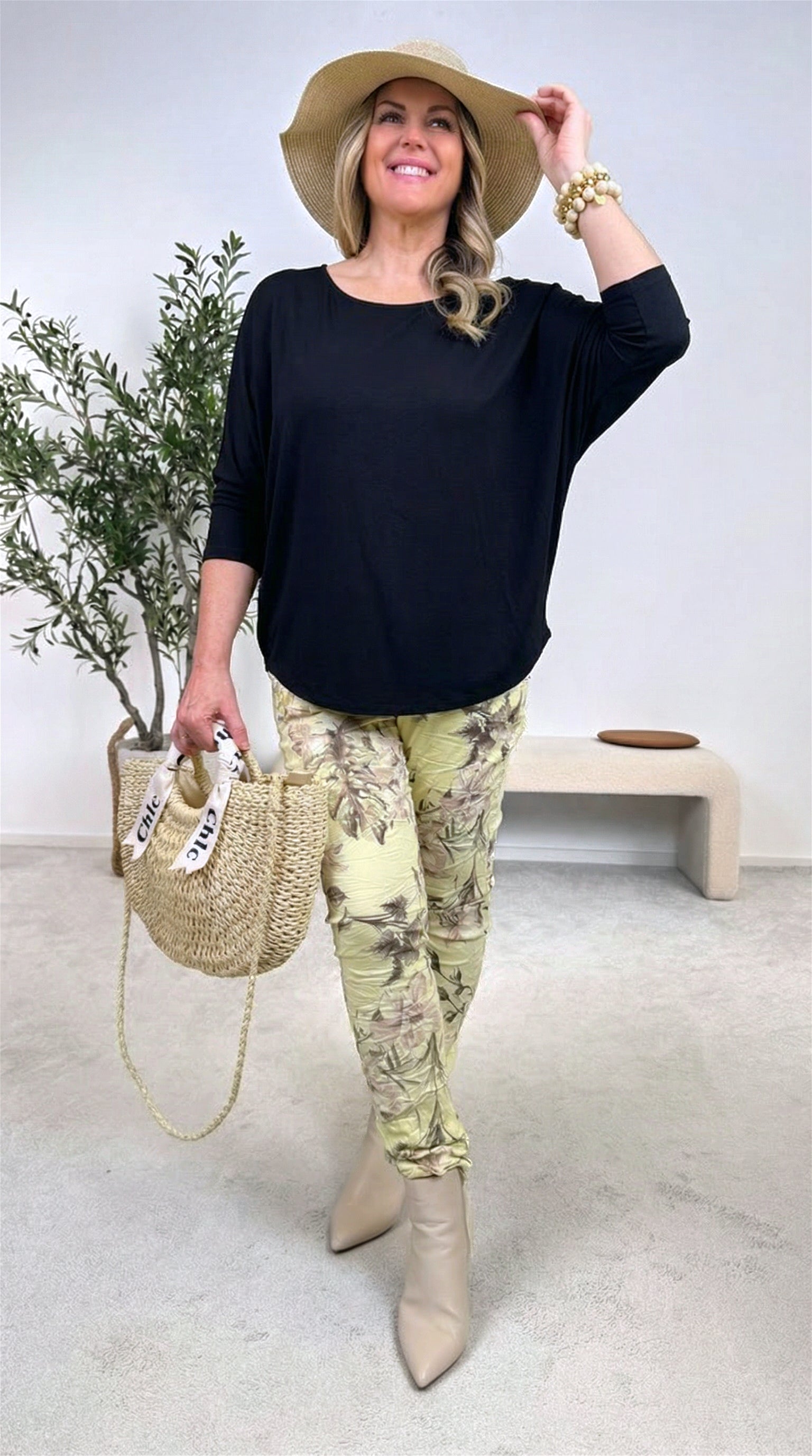 Langarmshirt Smooth Touch *Schwarz*