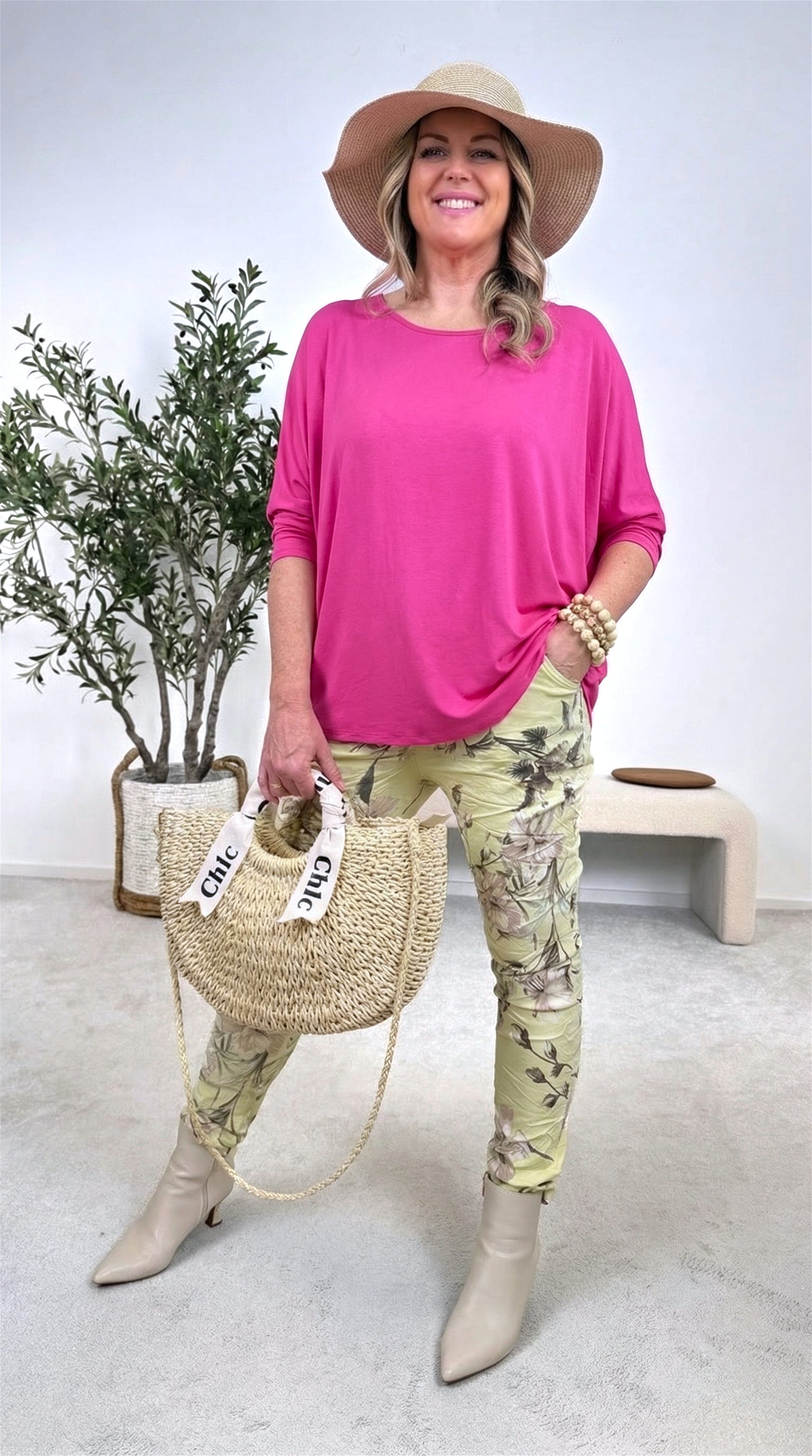 Langarmshirt Smooth Touch *Pink*