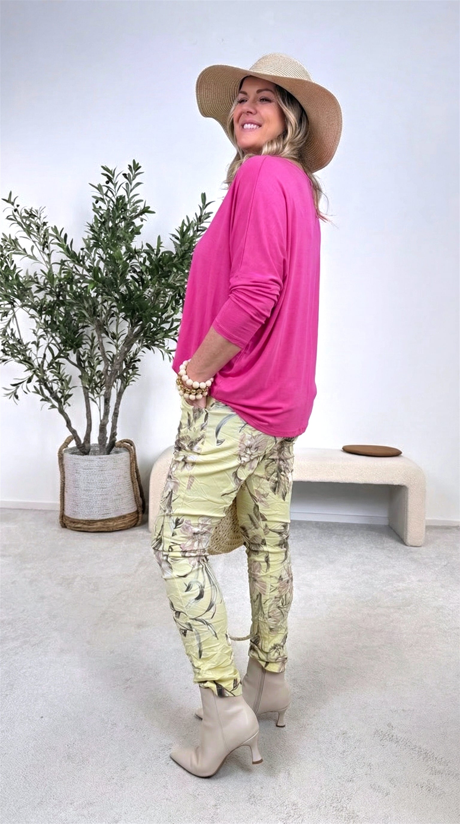 Langarmshirt Smooth Touch *Pink*