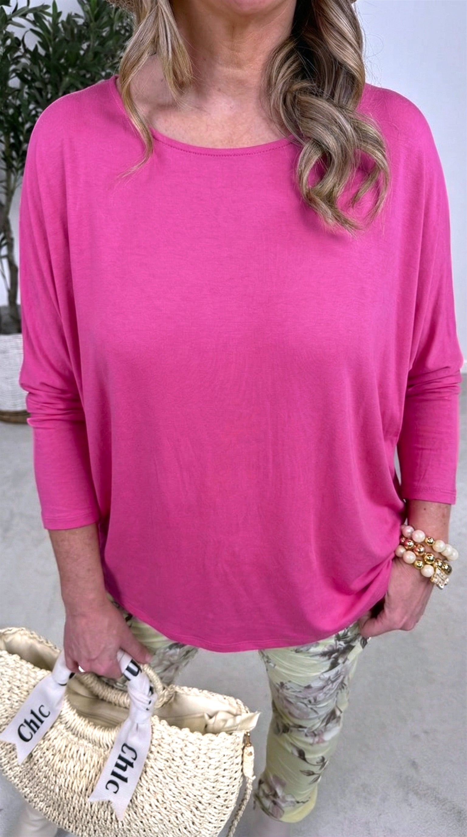 Langarmshirt Smooth Touch *Pink*