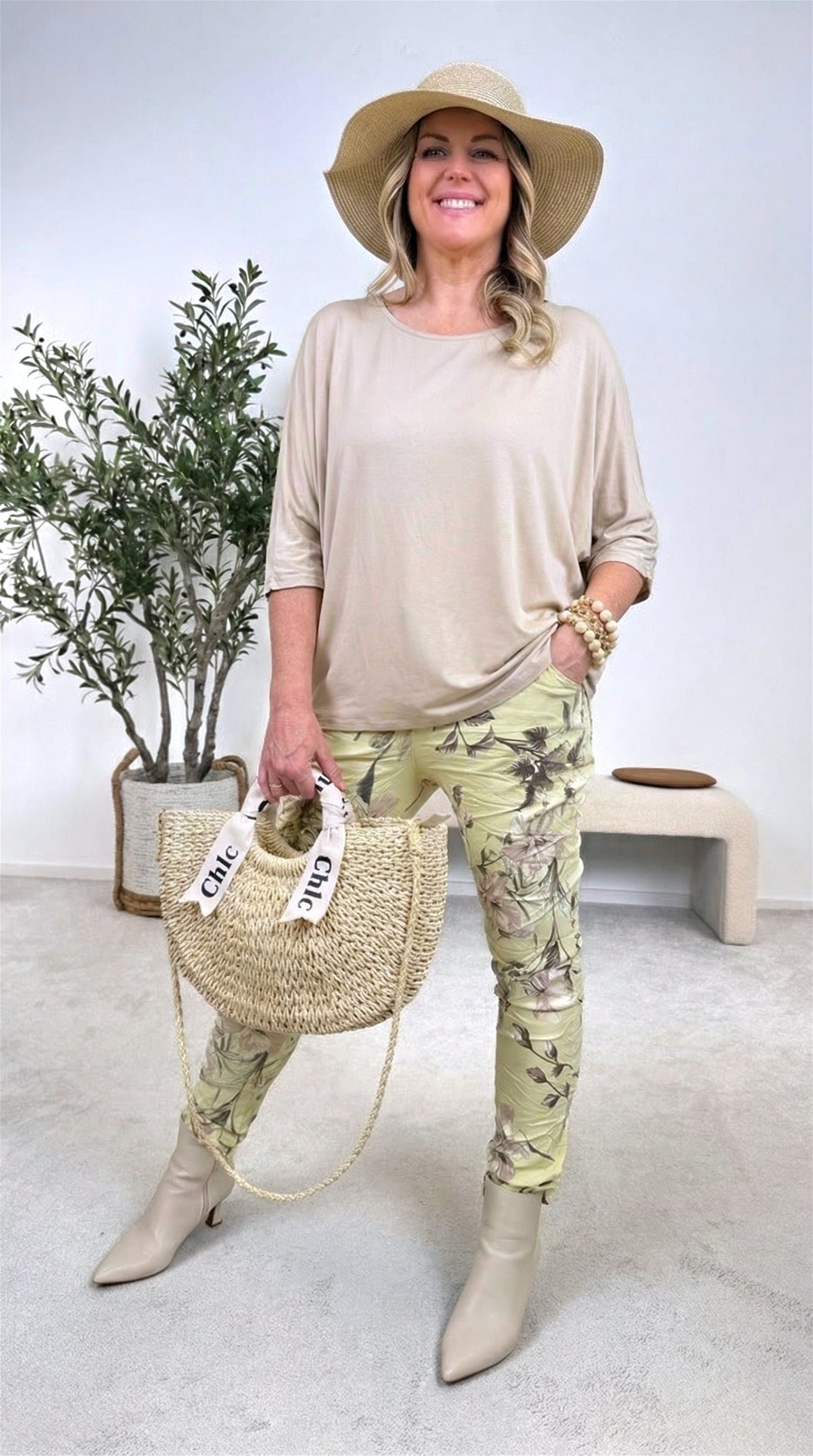 Langarmshirt Smooth Touch *Beige*