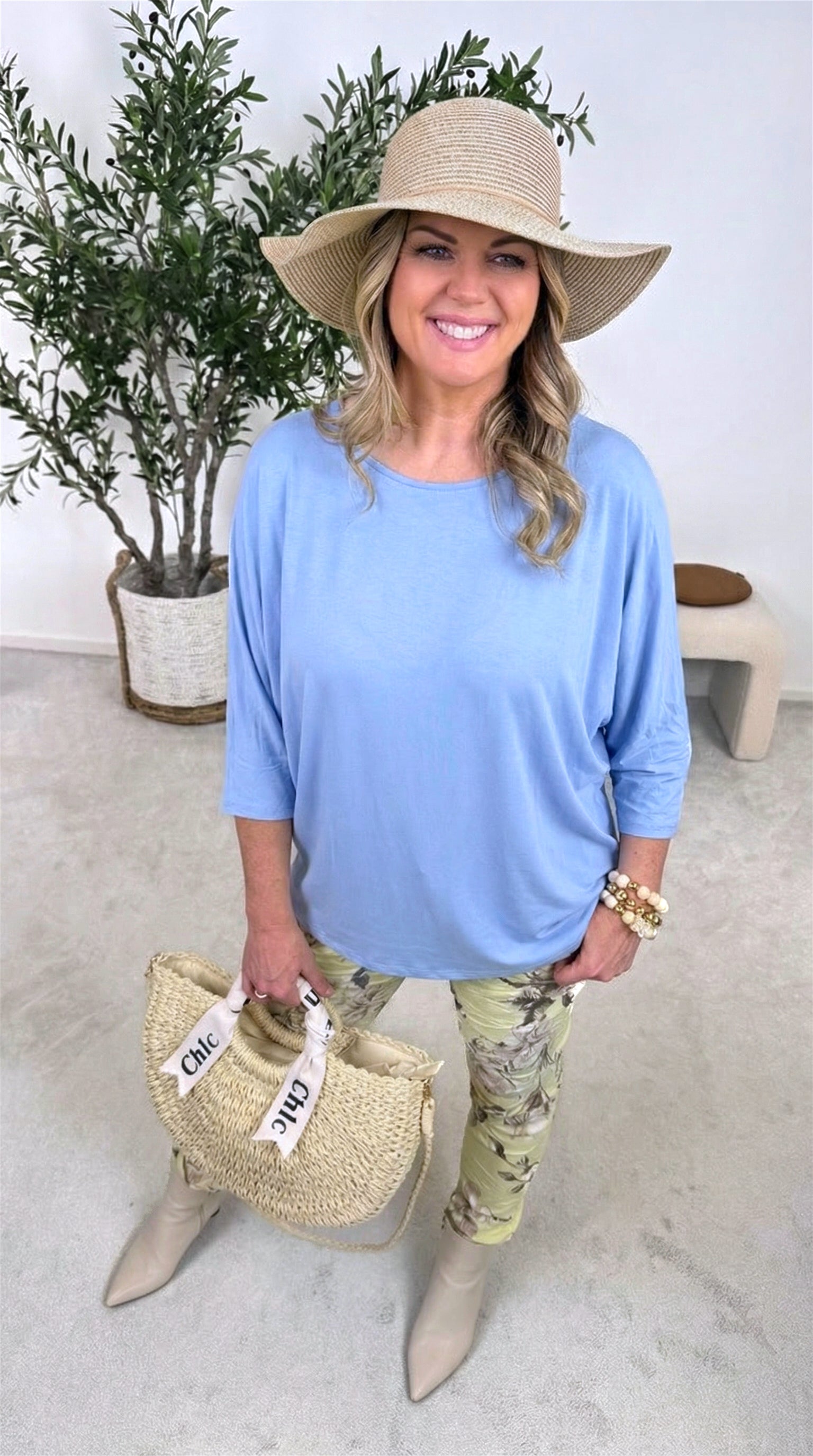 Langarmshirt Smooth Touch *Hellblau*